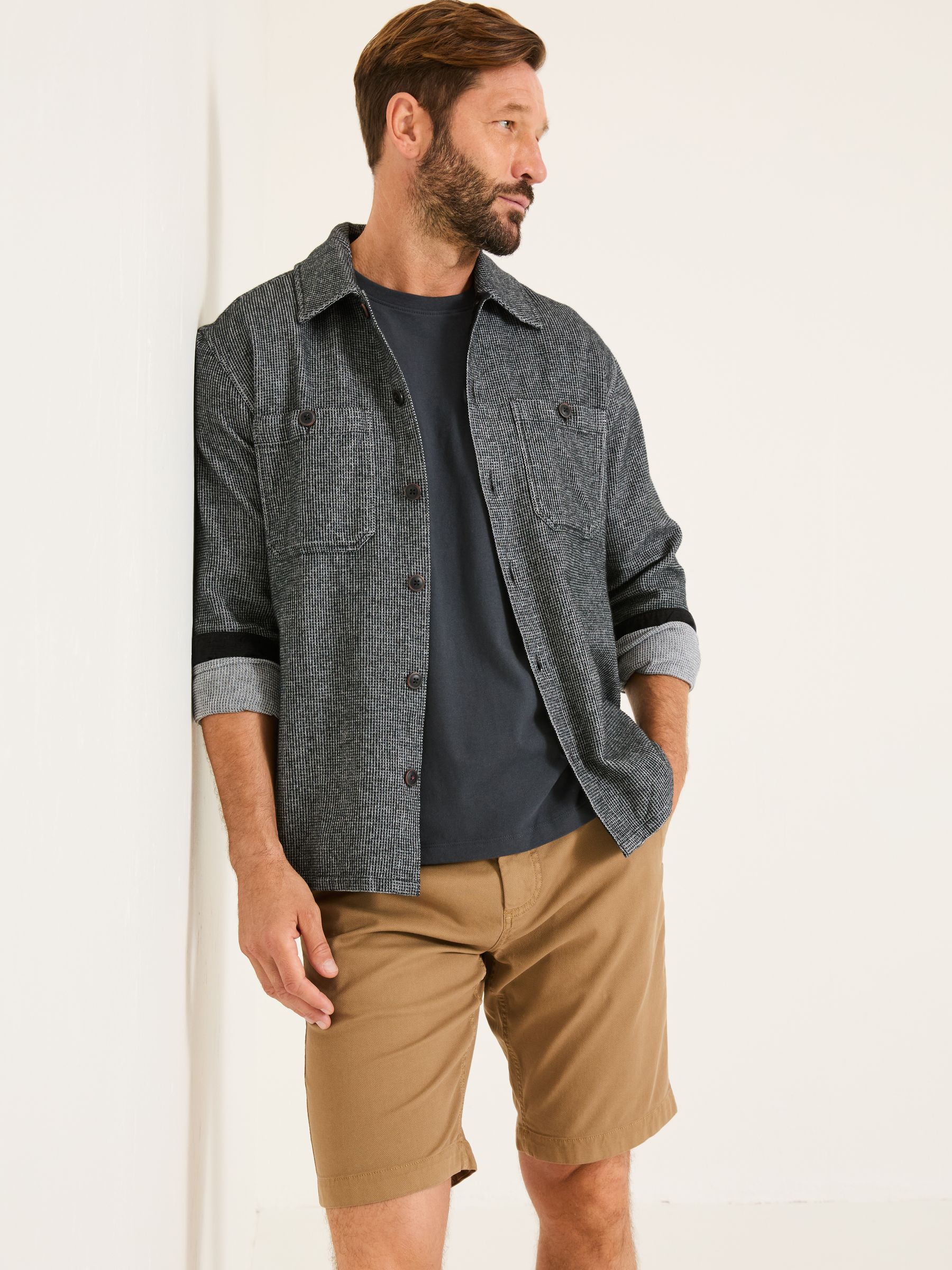 Dark Stone Stow Garment Dye Shorts - Image 1 of 6