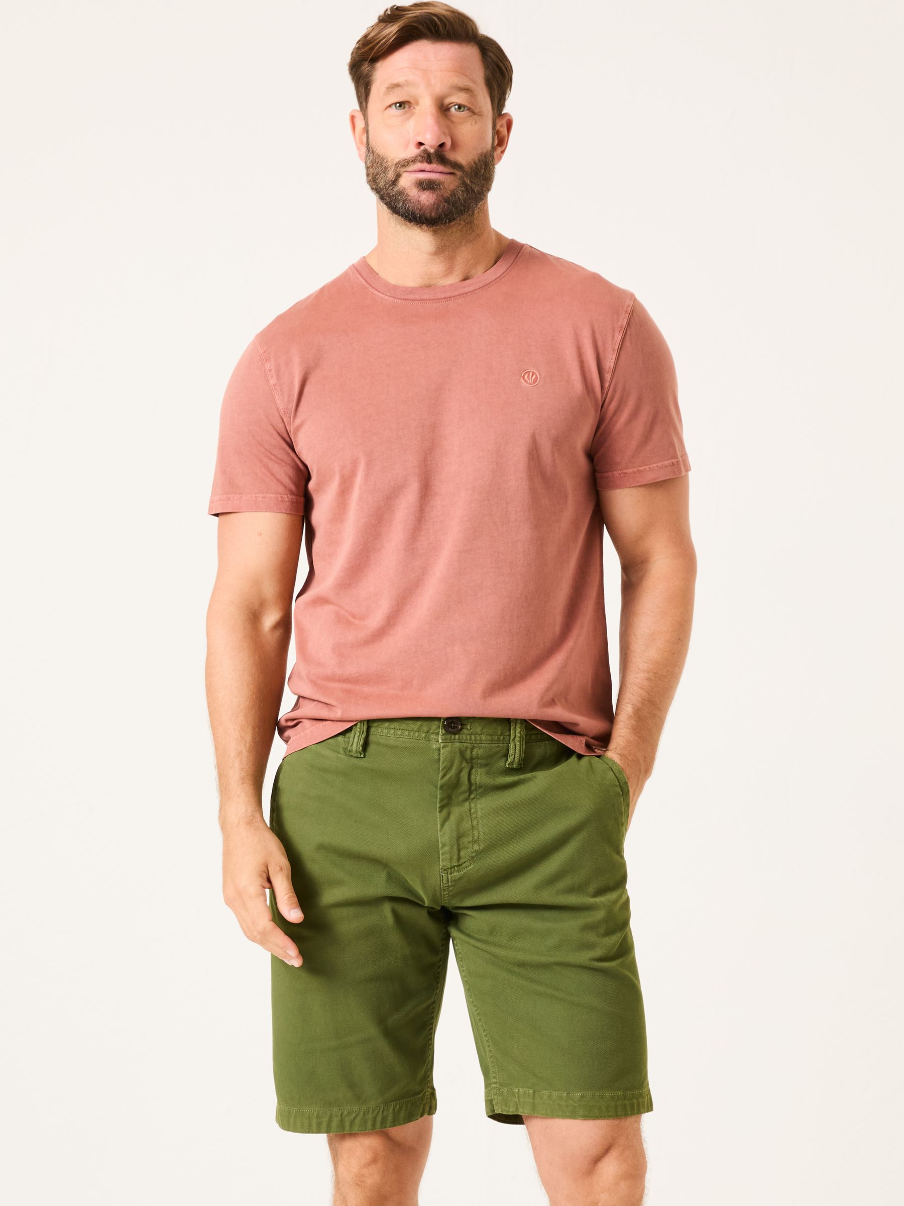 Green Stow Garment Dye Shorts - Image 1 of 6