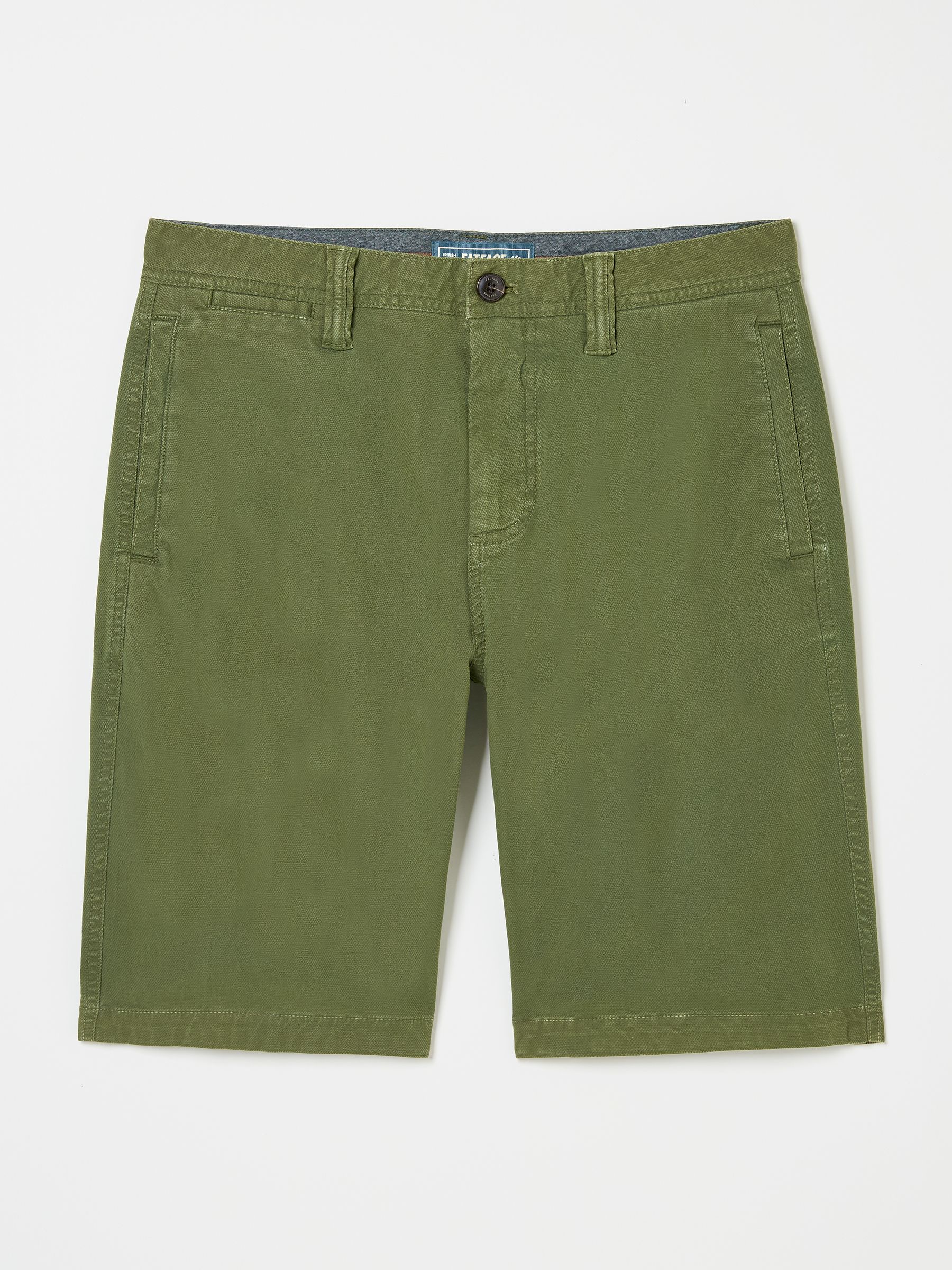 Green Stow Garment Dye Shorts | FatFace
