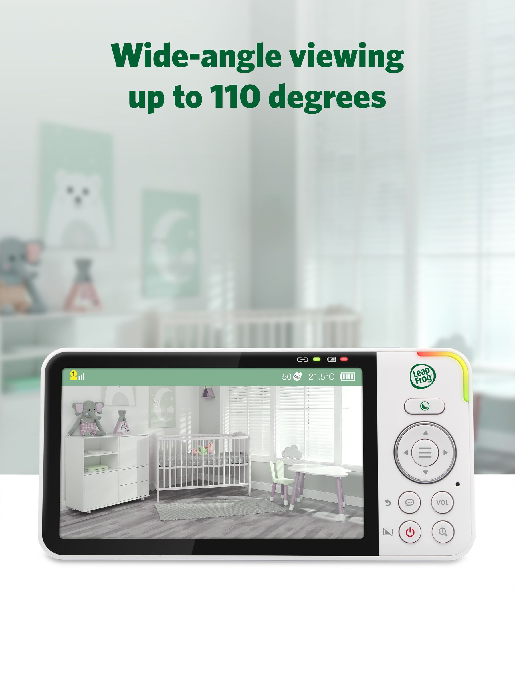 Leapfrog Toys LF915HD 5inch PTZ Video Baby Monitor - Image 2 of 6