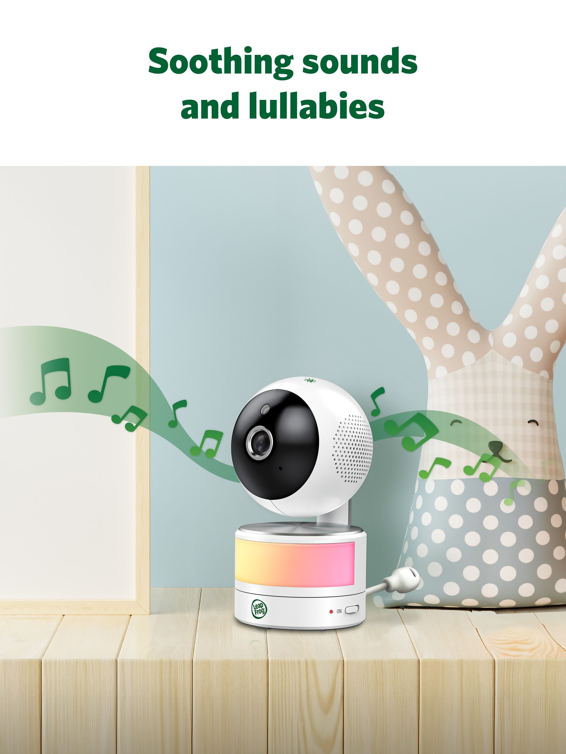 Leapfrog Toys LF920HD 7 inch HD Video Baby Monitor - Image 5 of 6
