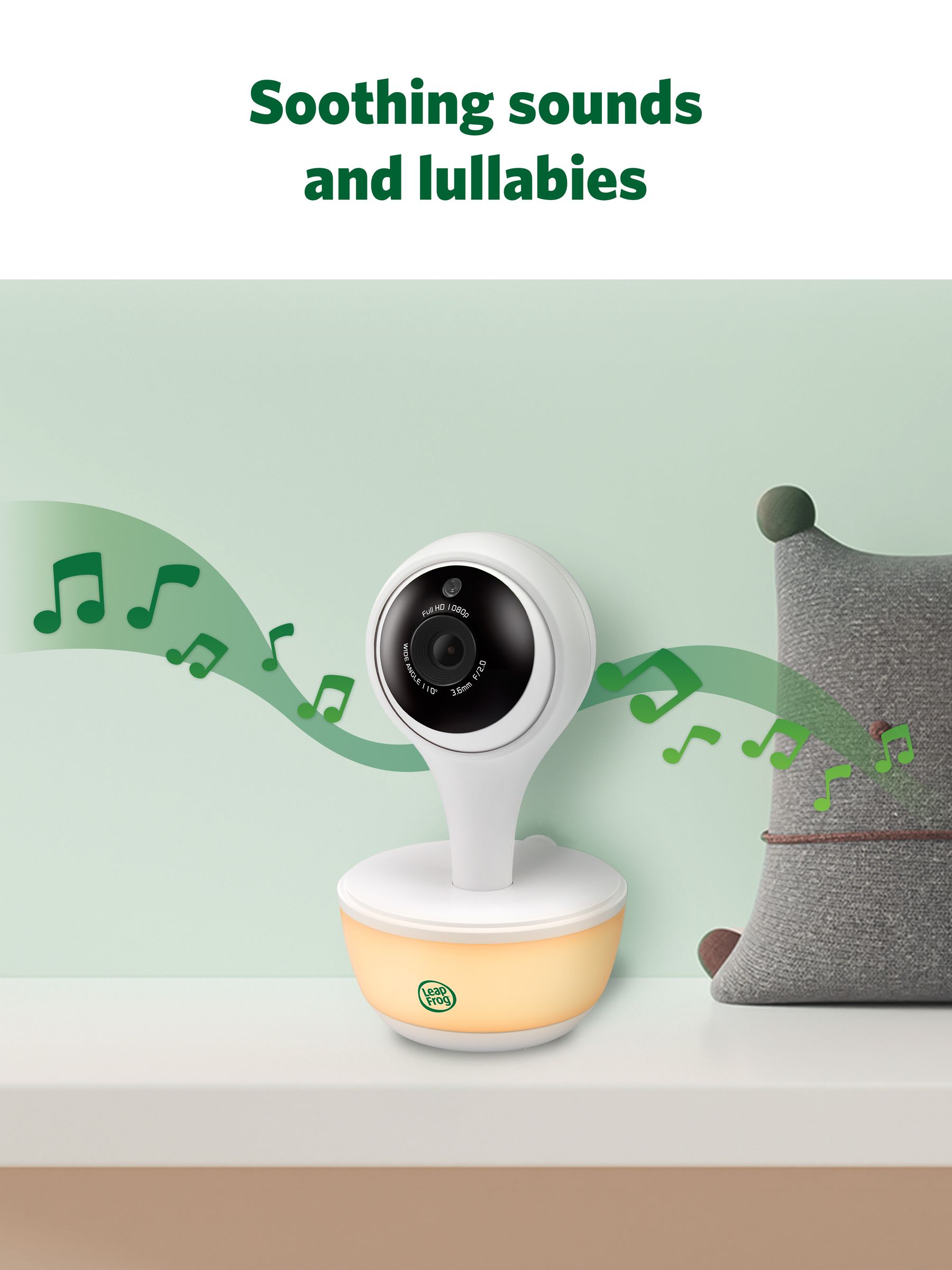 Leapfrog Toys LF815HD WIFI Smart 5inch HD Video Baby Monitor - Image 3 of 6