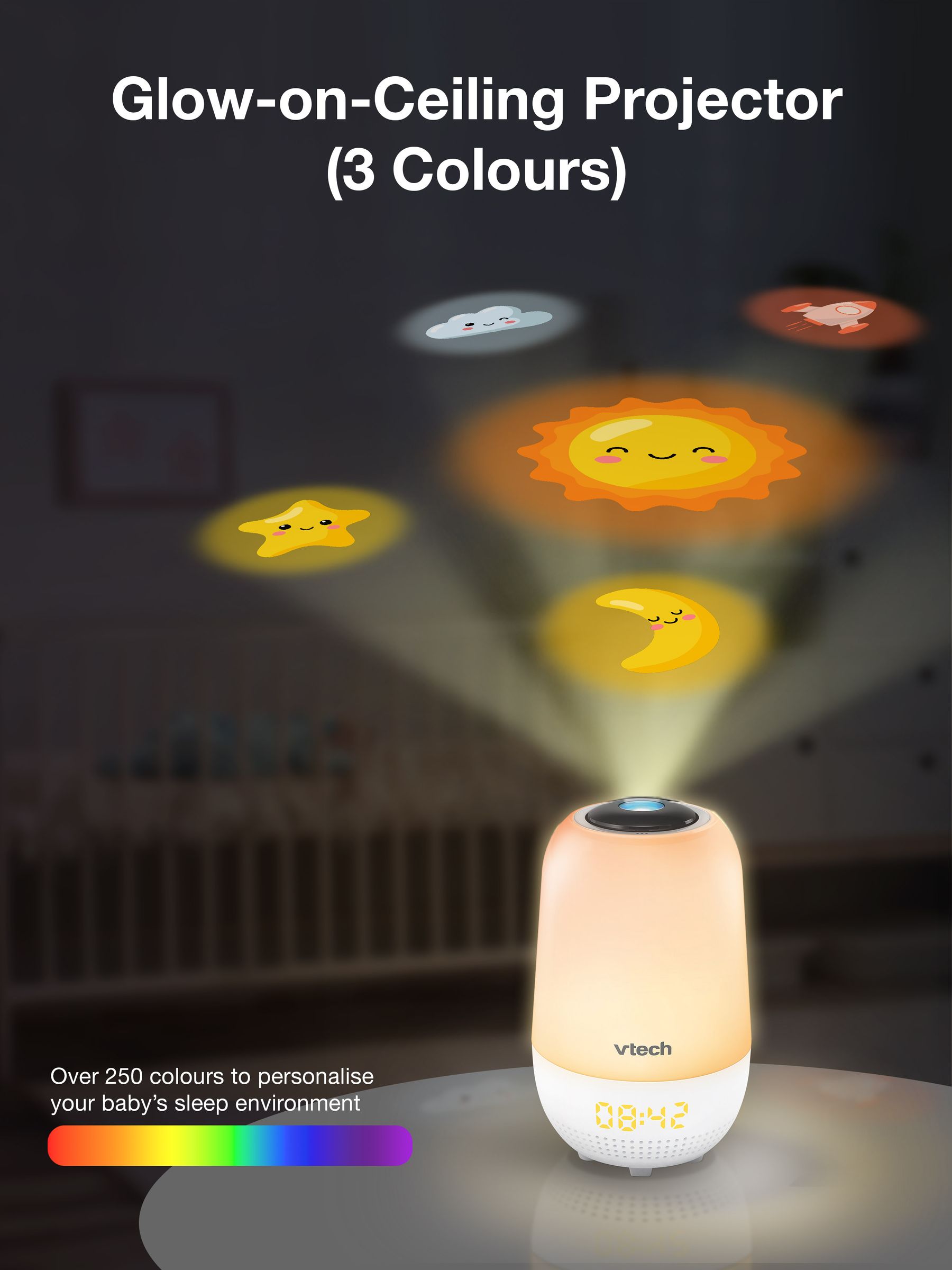 V-Tech V-Hush Pro BC8303 Sleep Soother - Image 3 of 6