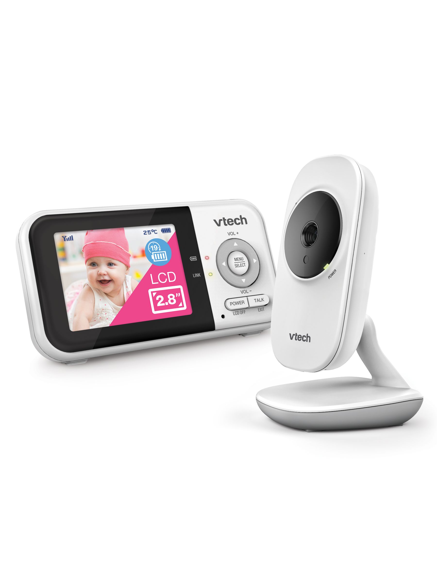 V-Tech VM819 28inch Digital Video Baby Monitor - Image 1 of 6