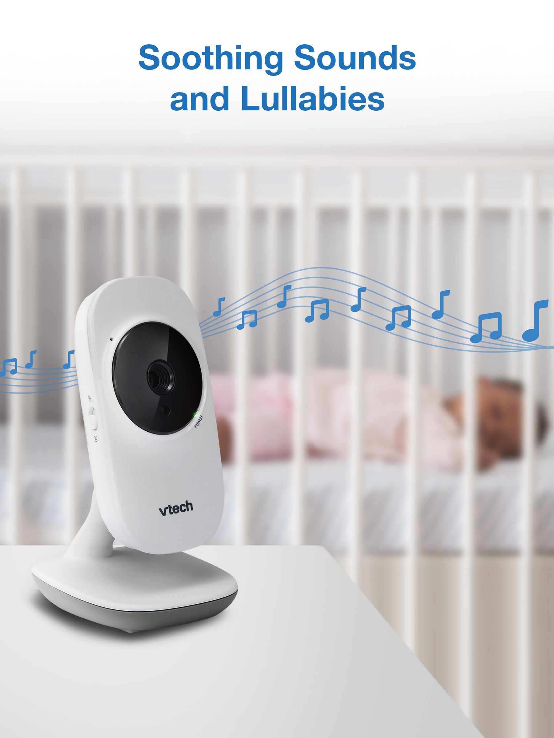 V-Tech VM819 28inch Digital Video Baby Monitor - Image 3 of 6