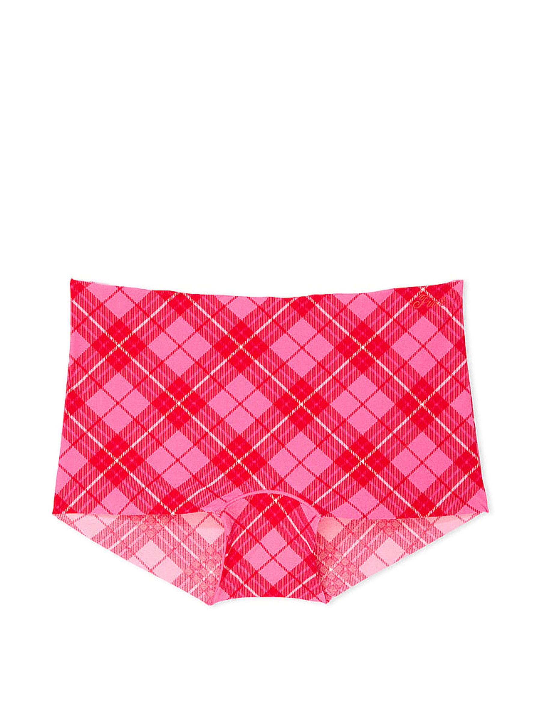 Pink Rose Plaid Short Knickers - Image 3 of 3