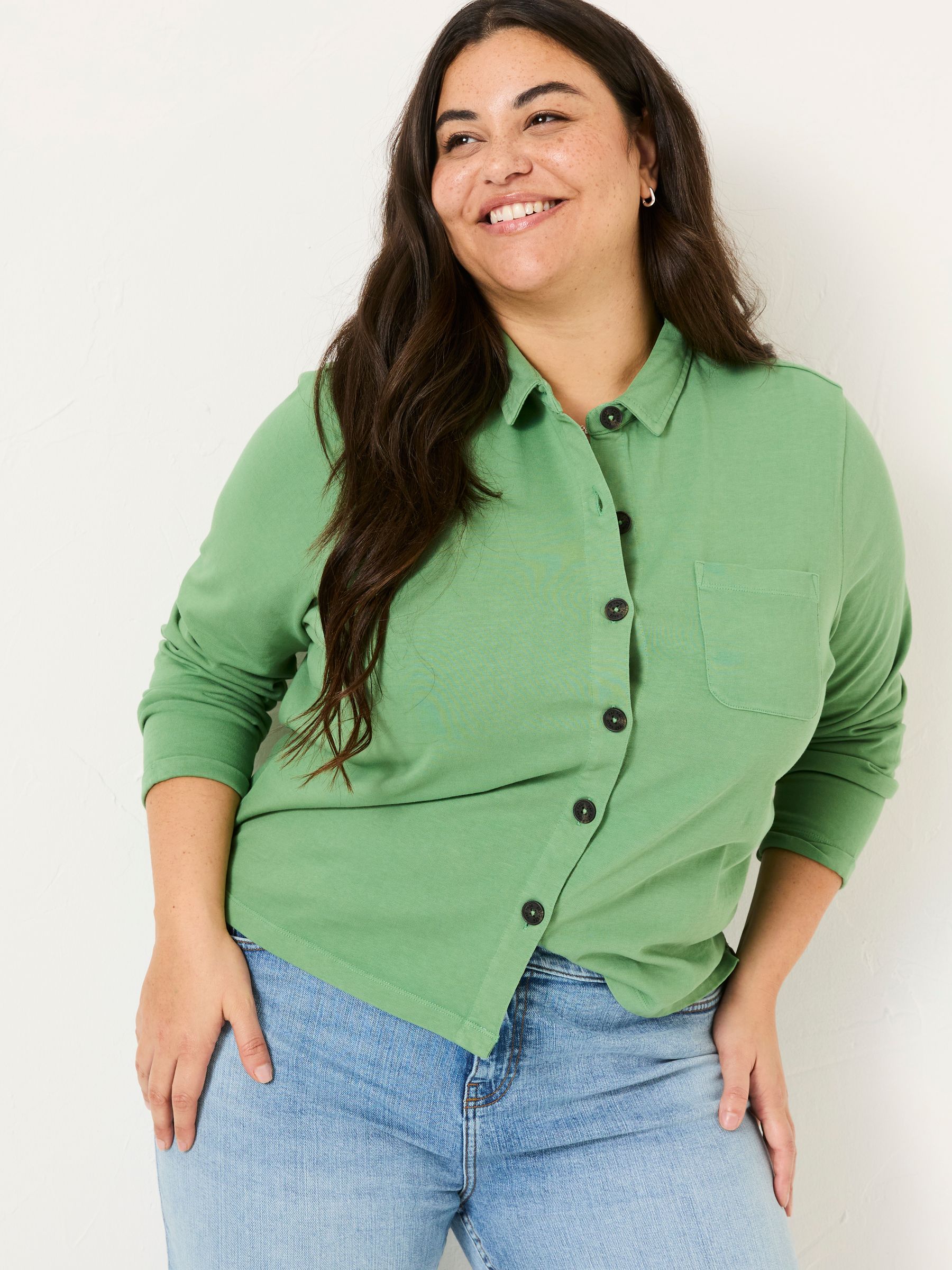 Jess Green 100% Cotton Jersey Shirt - Image 5 of 9