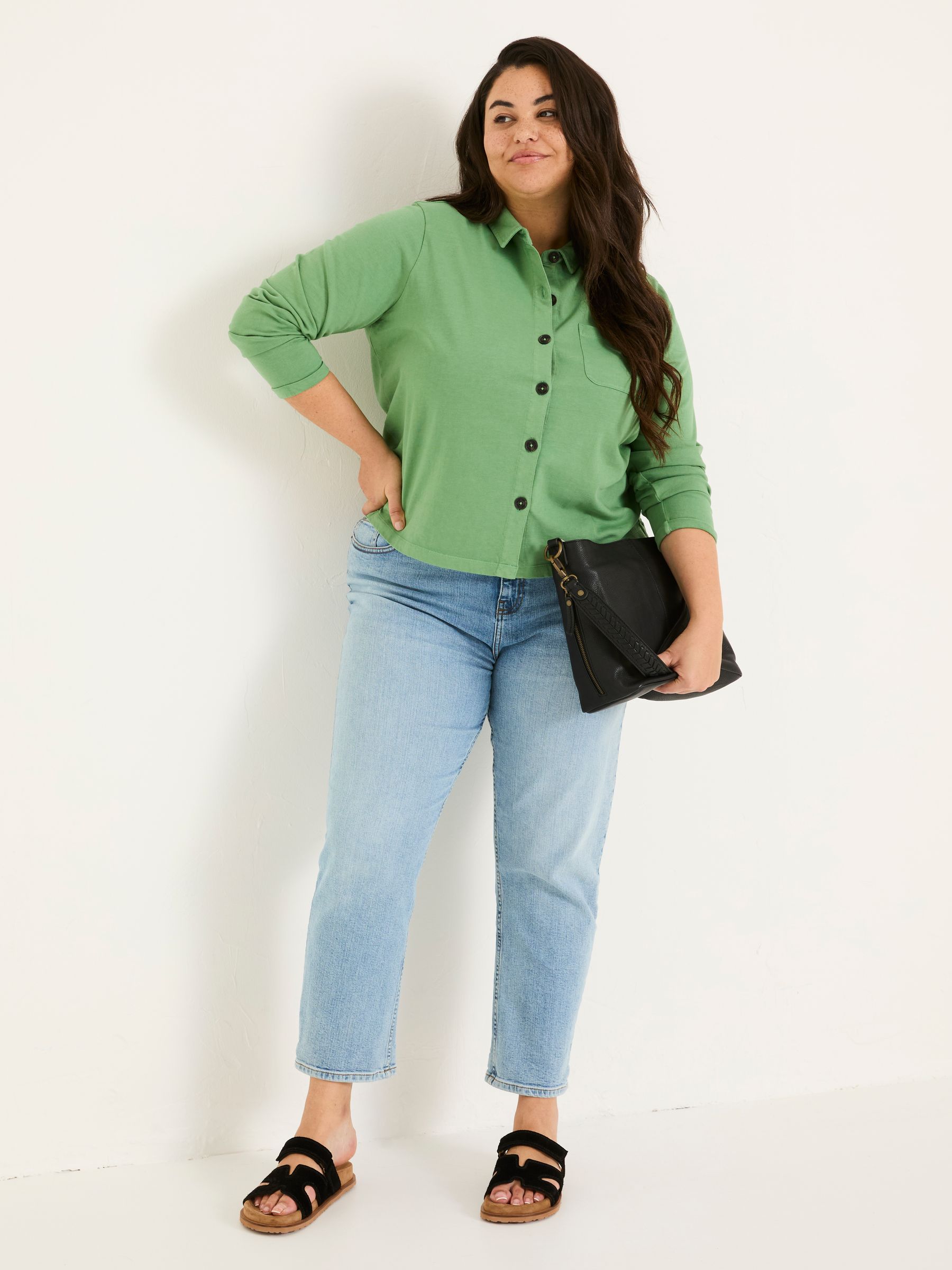 Jess Green 100% Cotton Jersey Shirt - Image 7 of 9