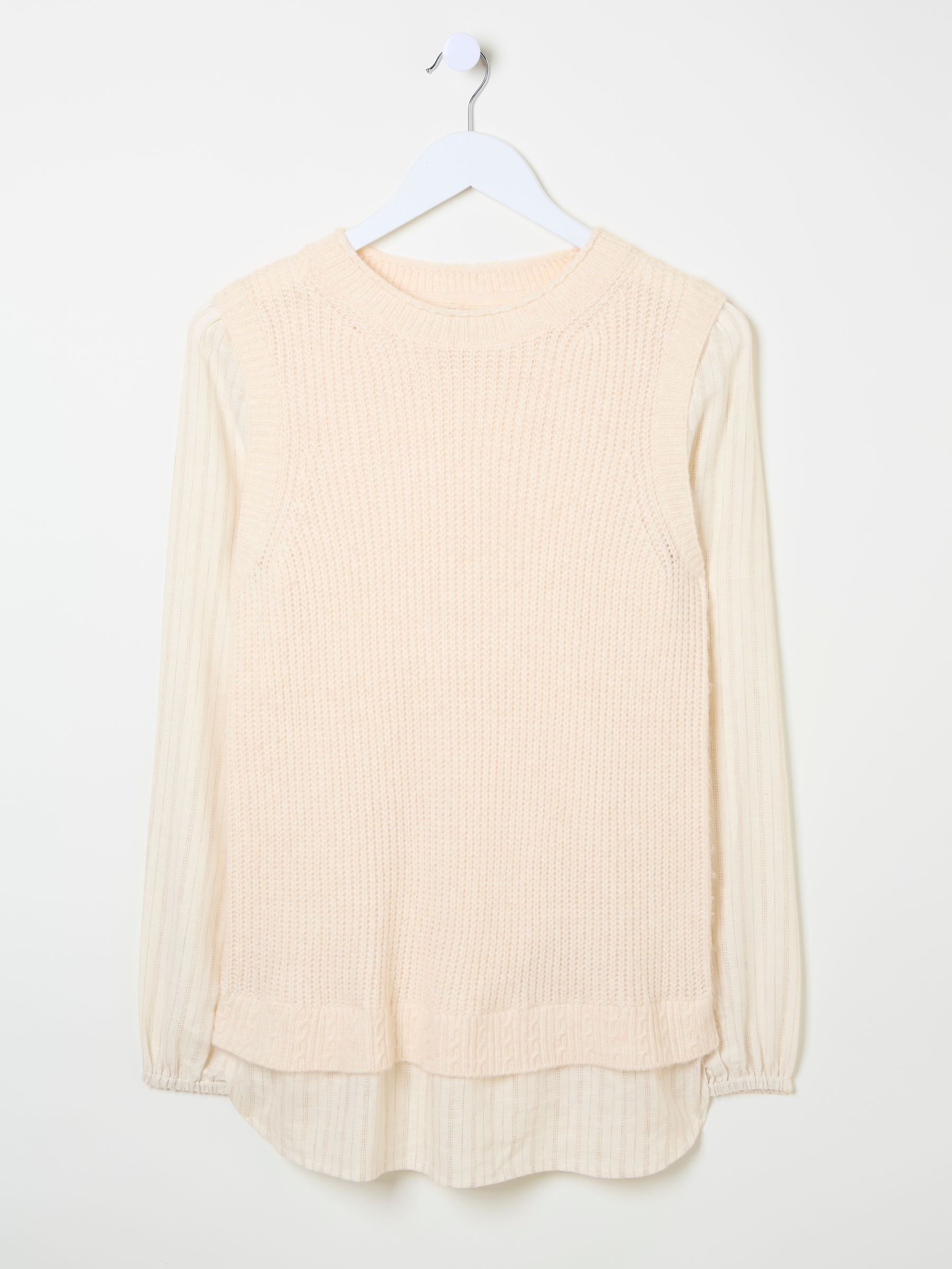 Light Natural Amara 2 In 1 Knitted Tank - Image 11 of 11