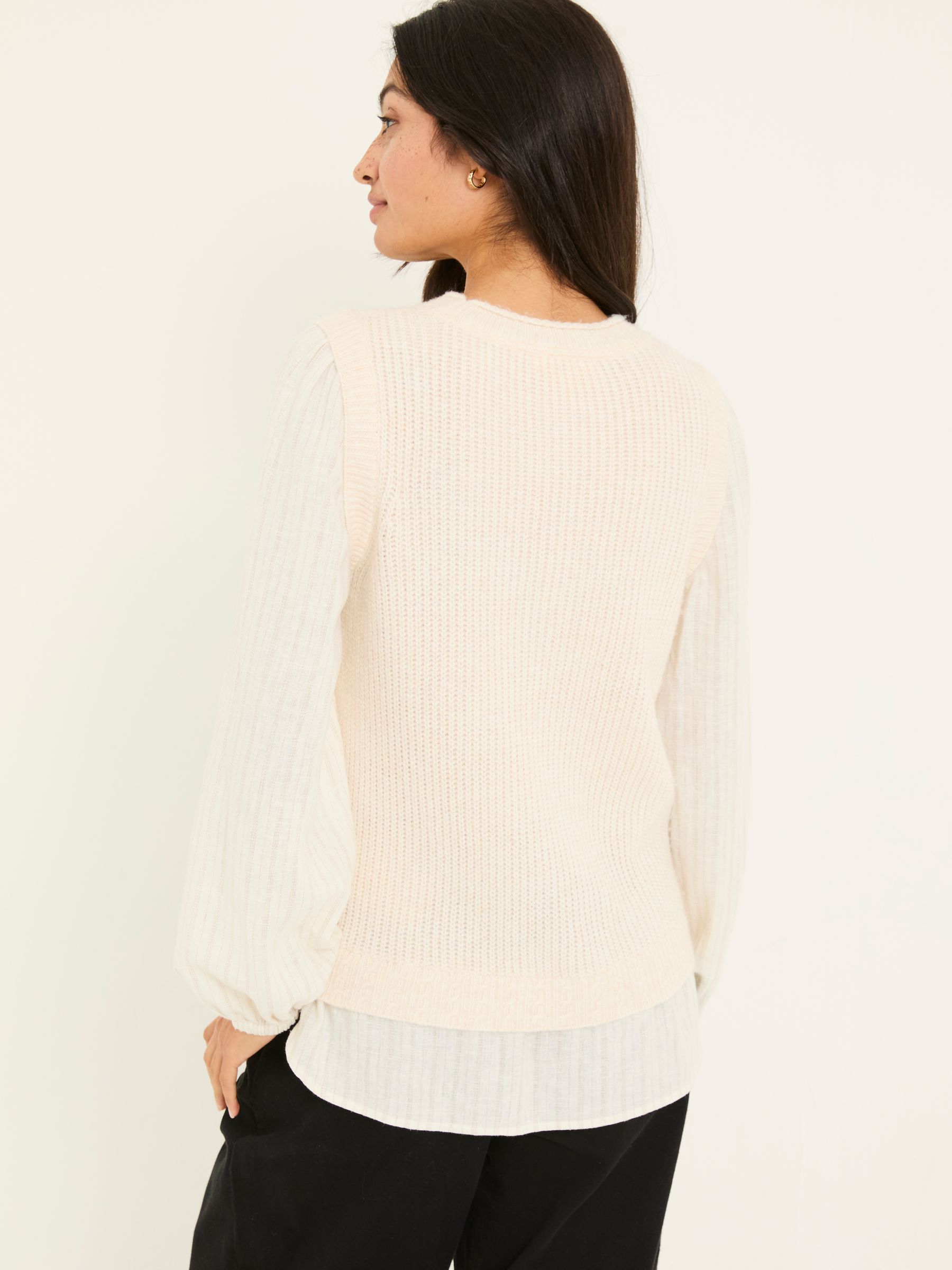 Light Natural Amara 2 In 1 Knitted Tank - Image 4 of 11