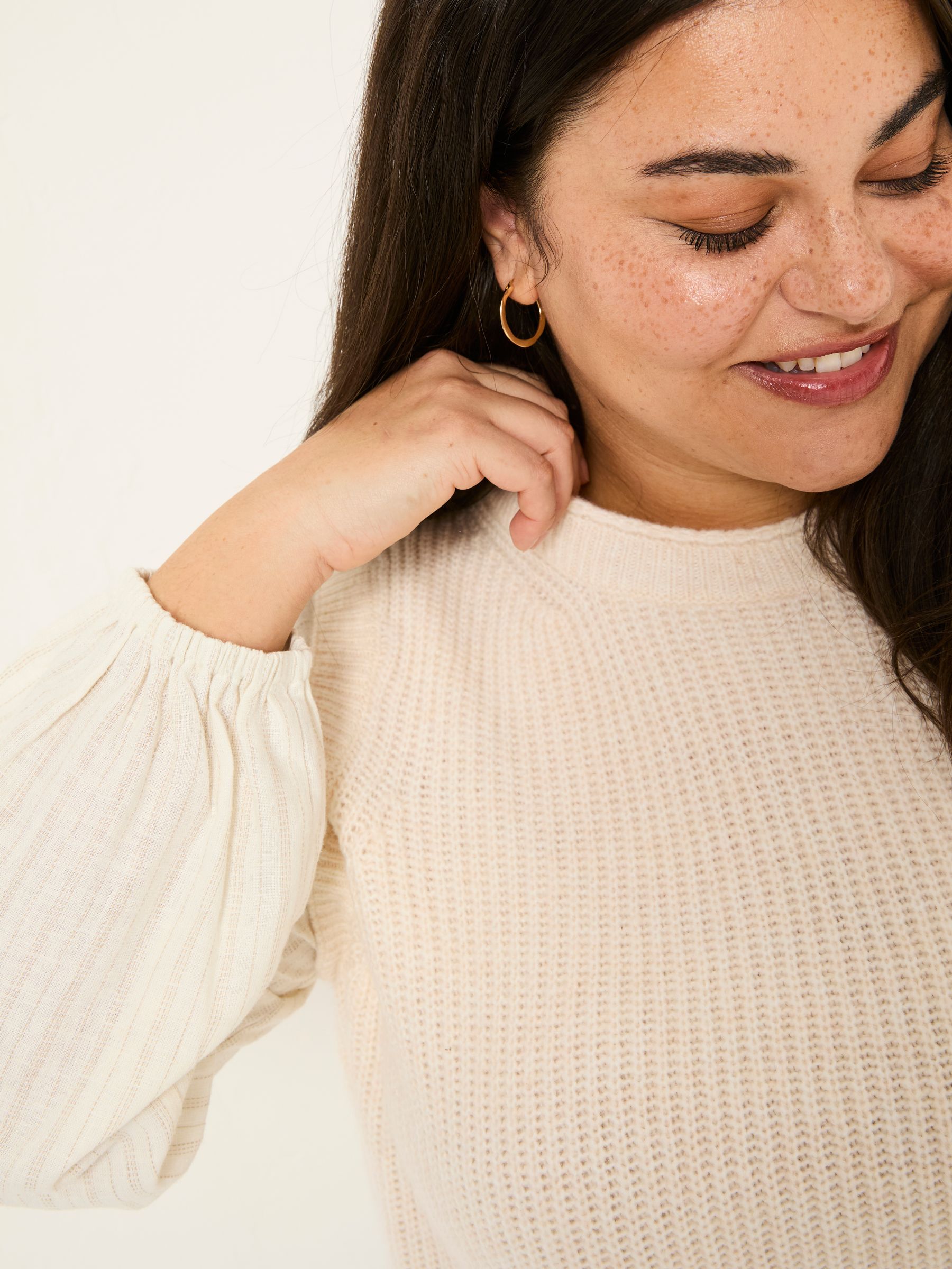 Light Natural Amara 2 In 1 Knitted Tank - Image 7 of 11