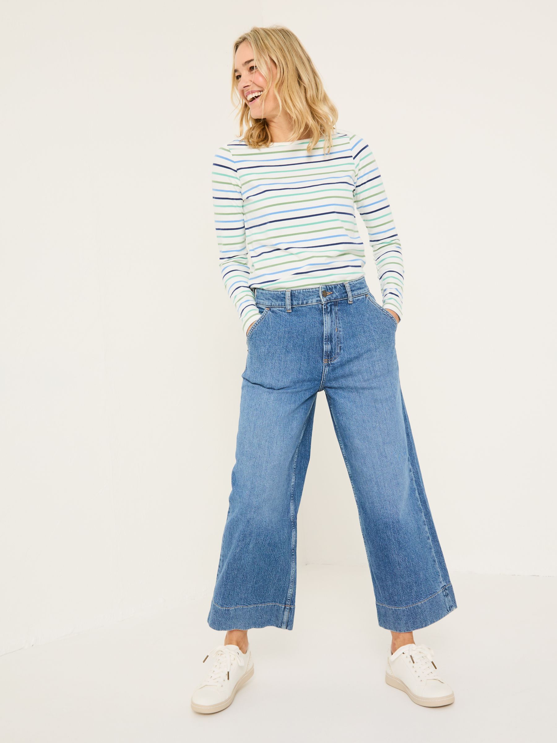 Breton Teal Blue T-Shirt - Image 3 of 5