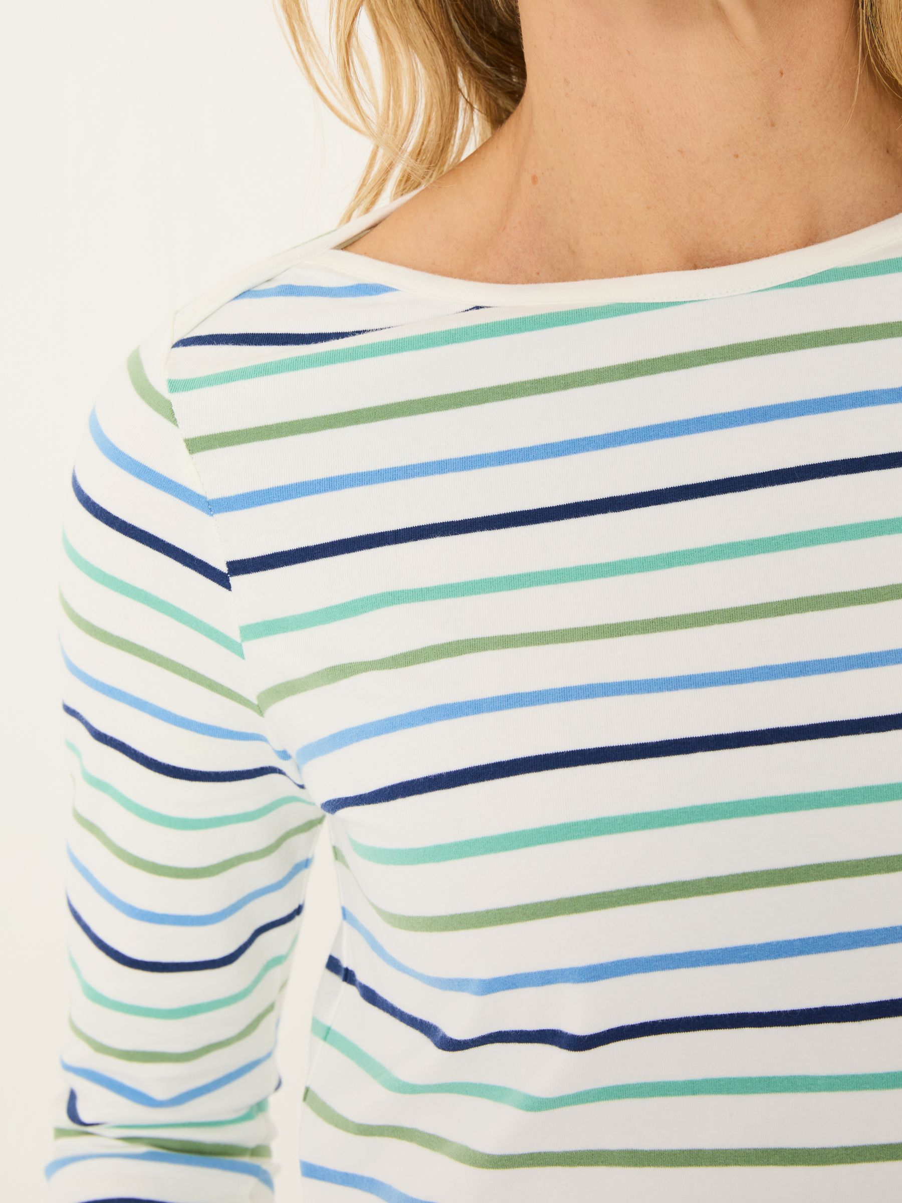 Breton Teal Blue T-Shirt - Image 4 of 5
