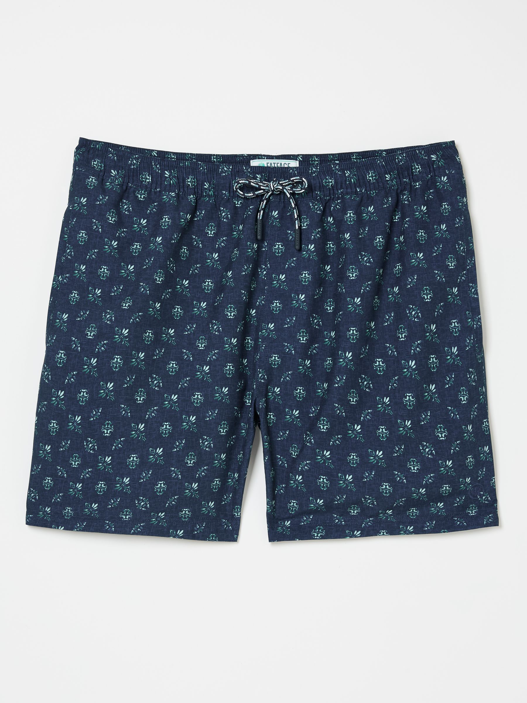 Trevose Blue Geo Swim Shorts - Image 6 of 6