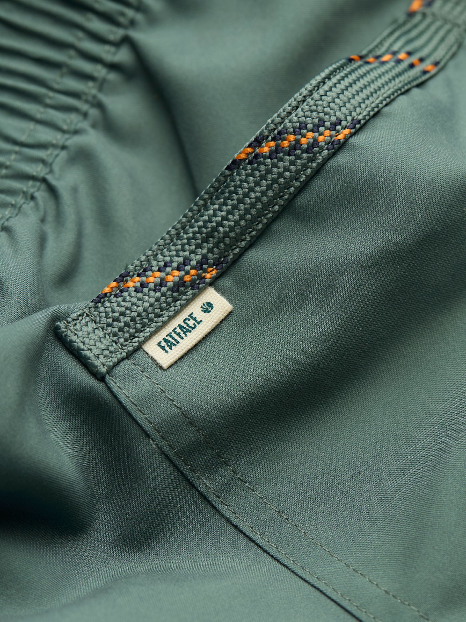 Trevose Khaki Green Cargo Swim Shorts - Image 4 of 4