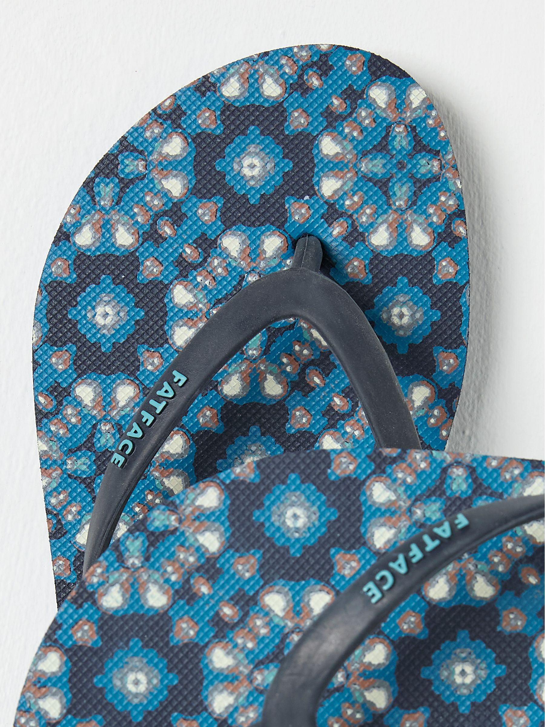 Portloe Navy Flip Flops - Image 3 of 3