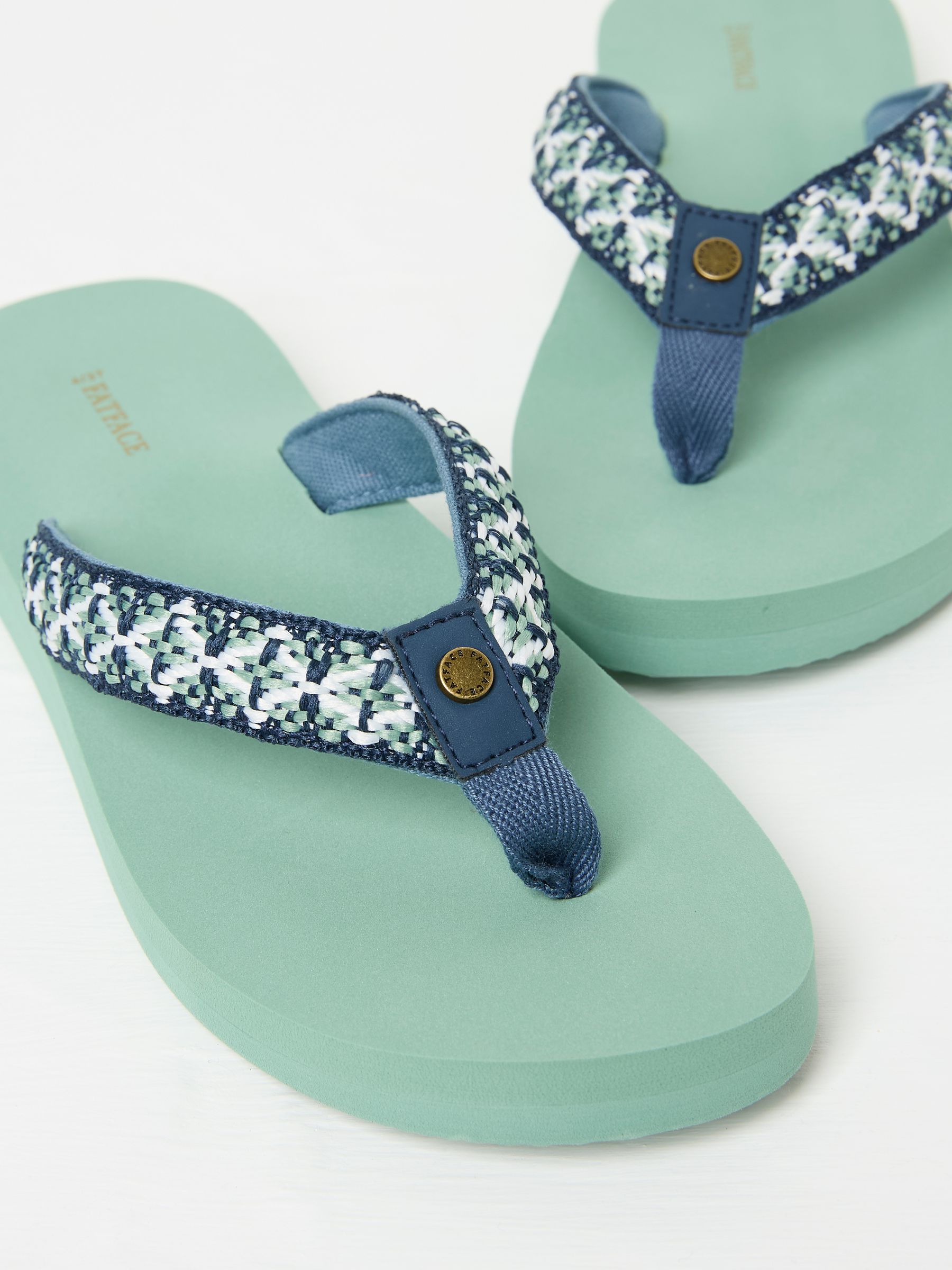 Pentle Green Haze Flip Flops - Image 3 of 3