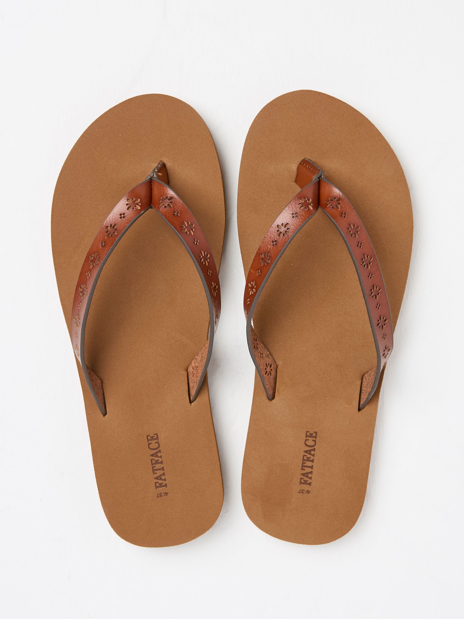 Tan Brown Emmy Flip Flops - Image 2 of 3