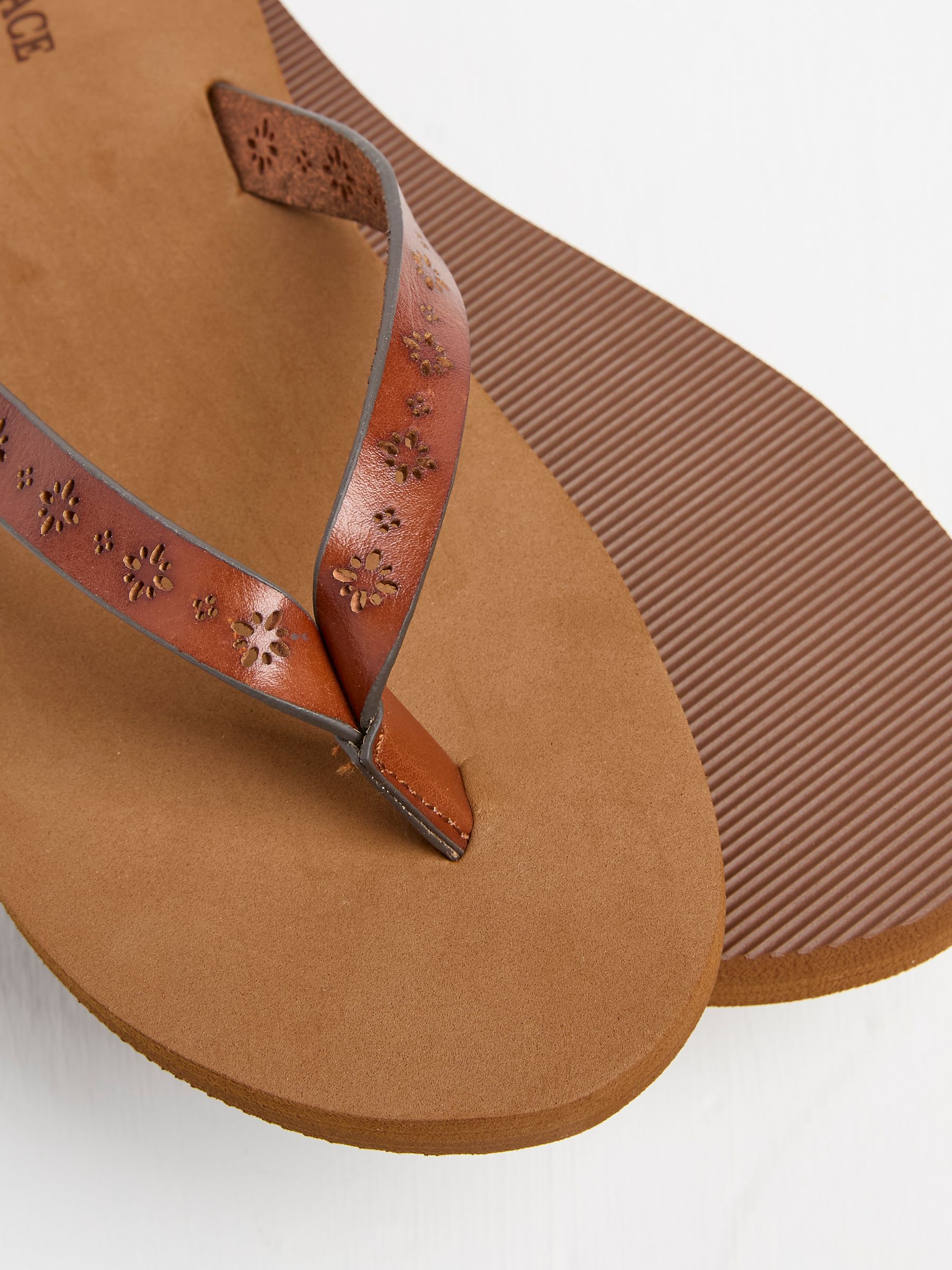 Tan Brown Emmy Flip Flops - Image 3 of 3