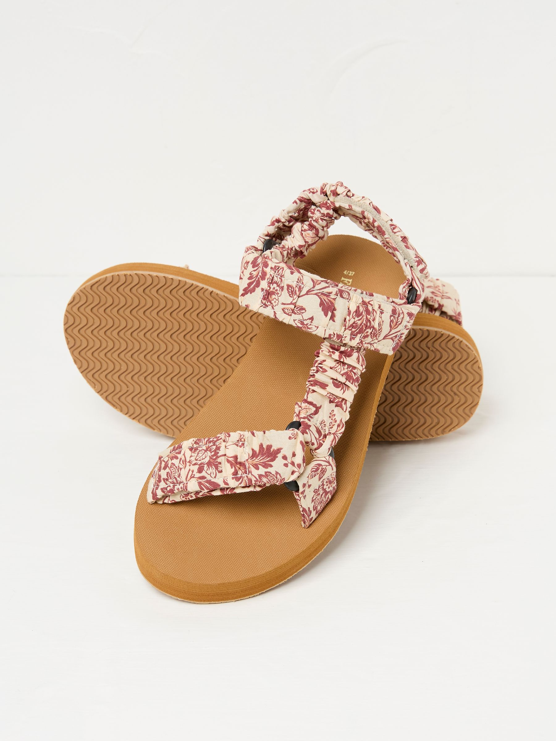 Tan Brown Ettie Walking Sandals - Image 2 of 3