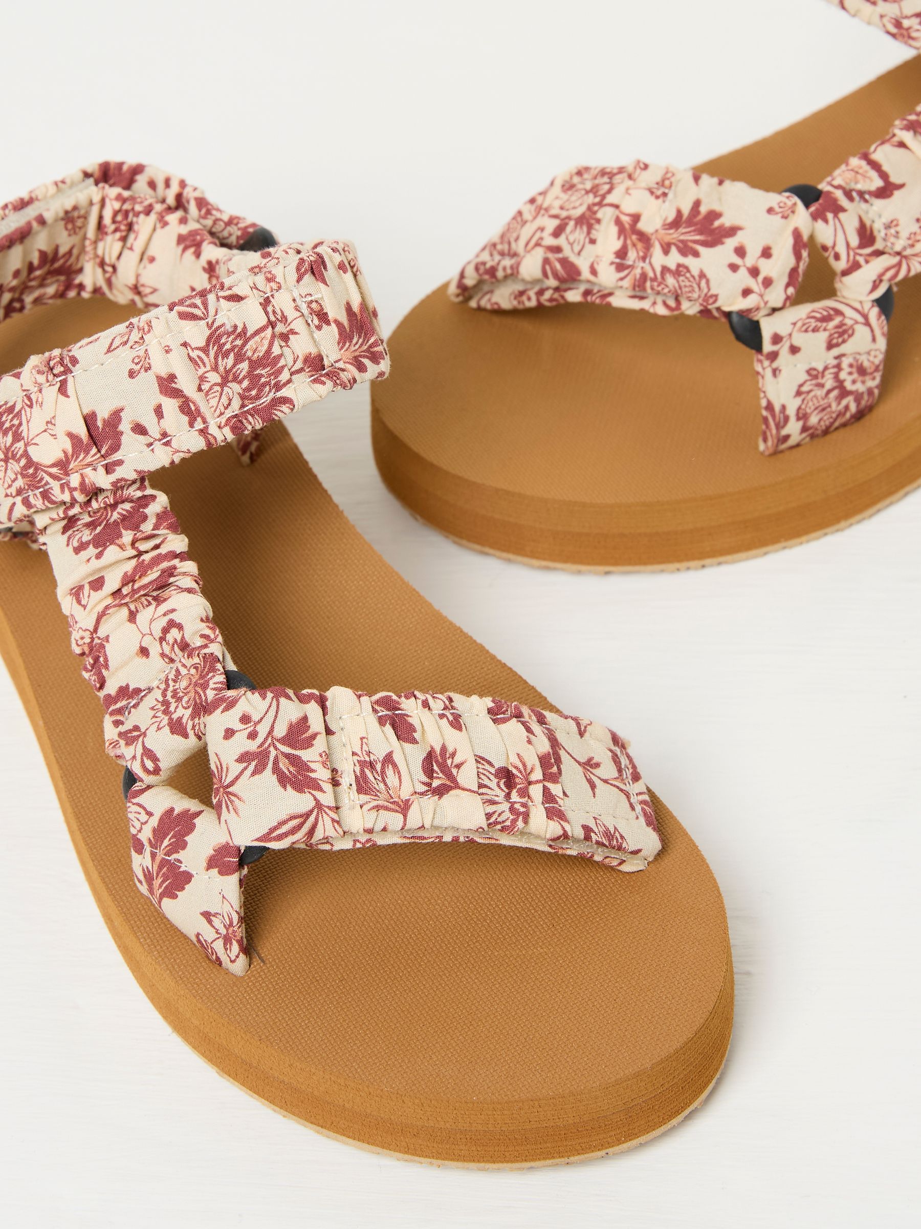 Tan Brown Ettie Walking Sandals - Image 3 of 3