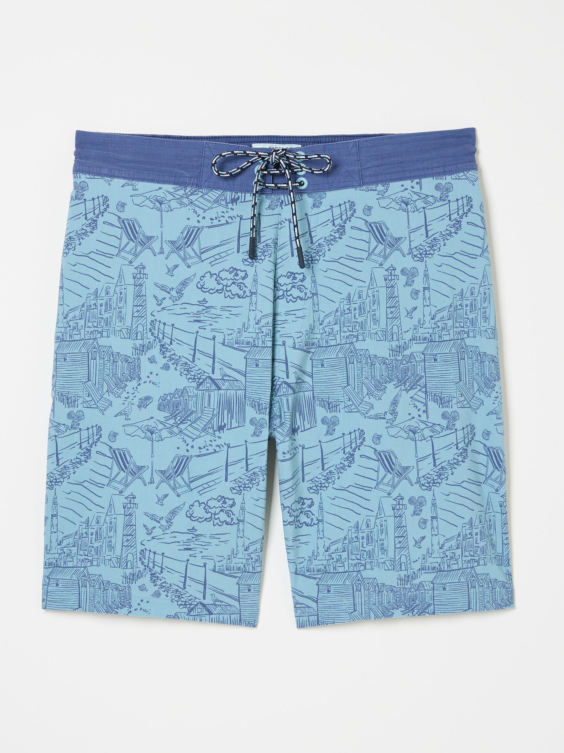 Camber Pale Blue Swim Shorts - Image 5 of 6