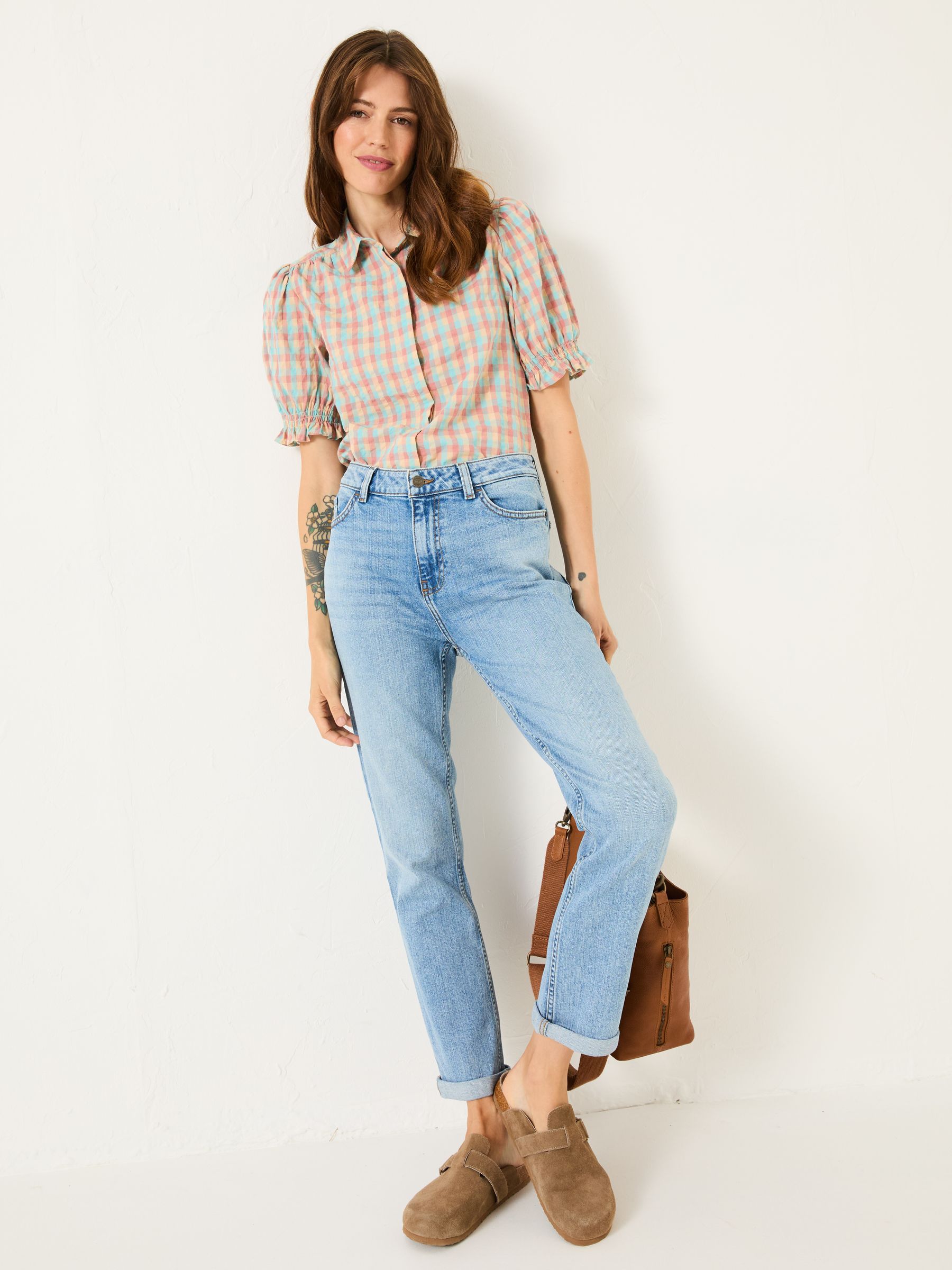 Multi Kat 100% Cotton Embroidered Shirt - Image 3 of 7