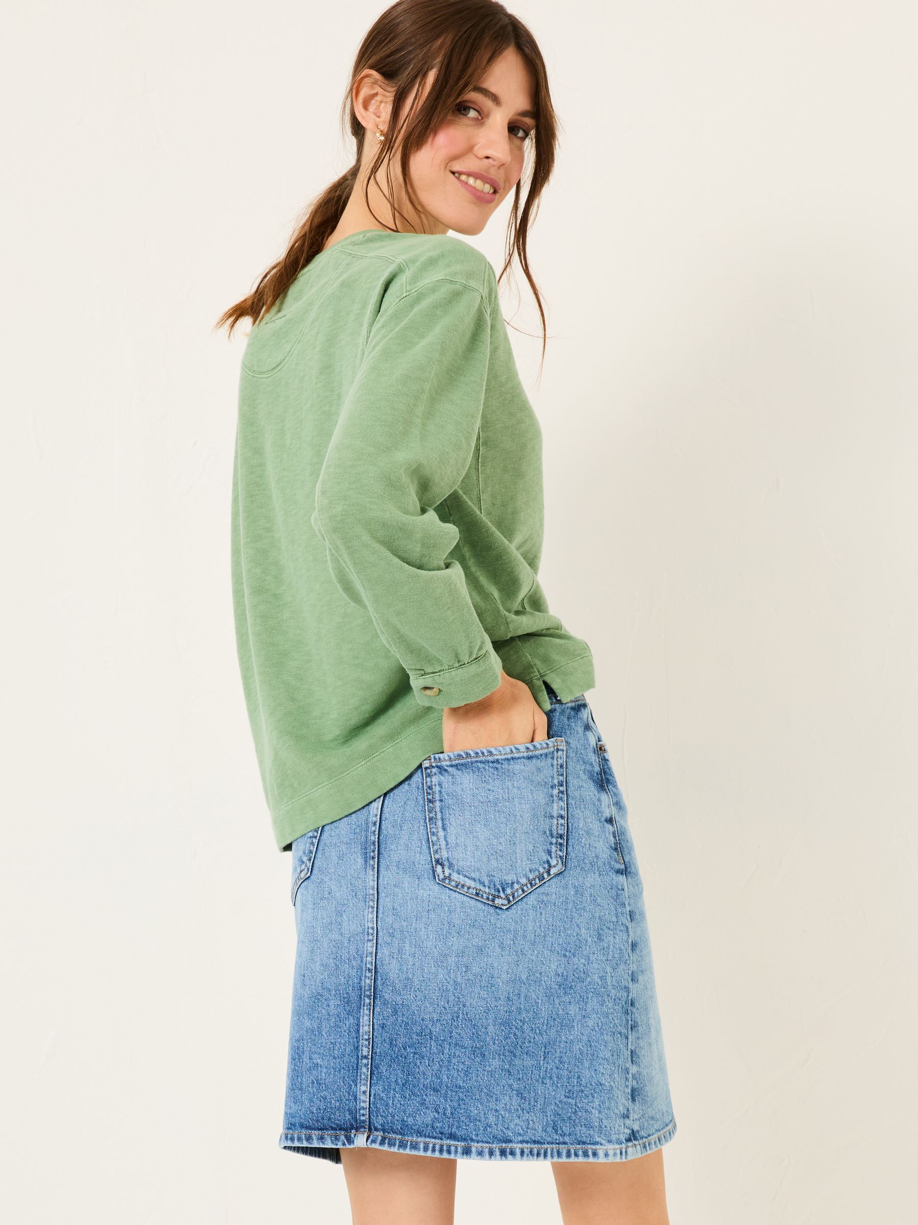 Blue Denim Hattie Skirt - Image 3 of 6