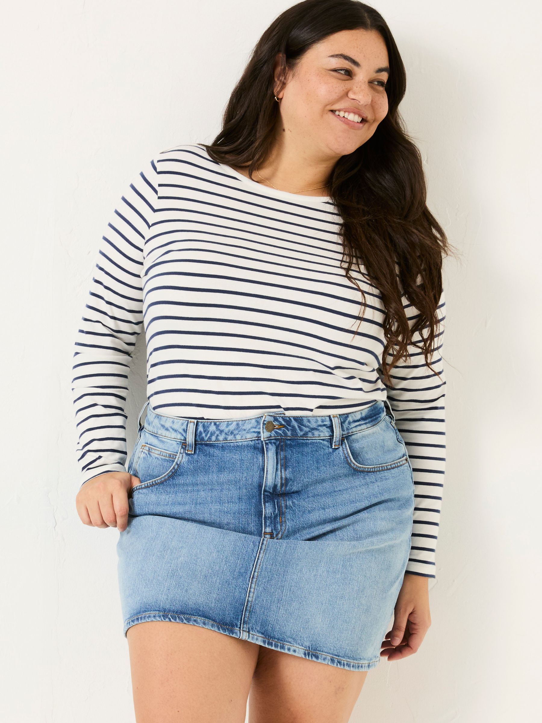Blue Denim Hattie Skirt - Image 7 of 9