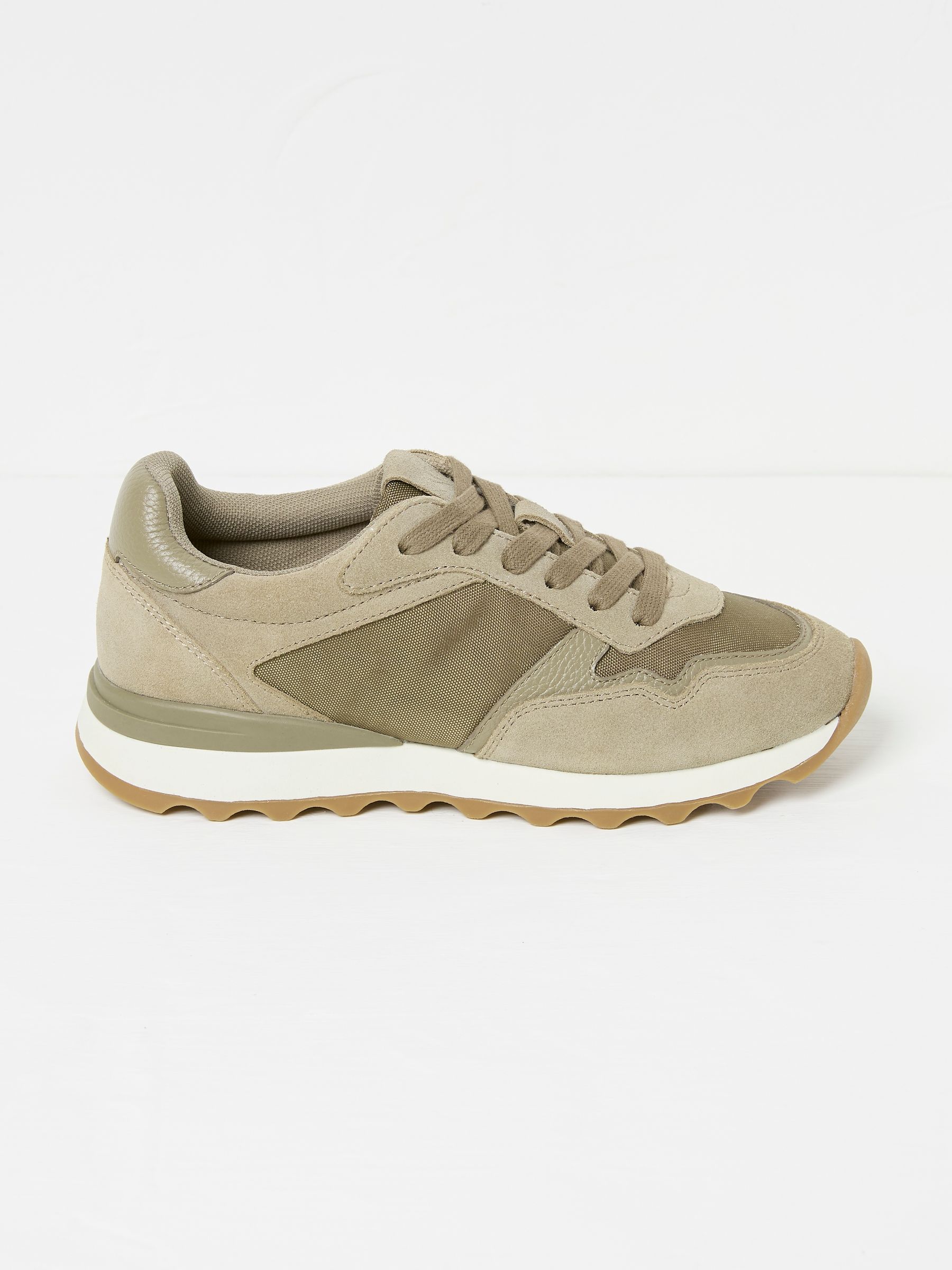 Khaki/Green Iva Runner Trainer - Image 1 of 3