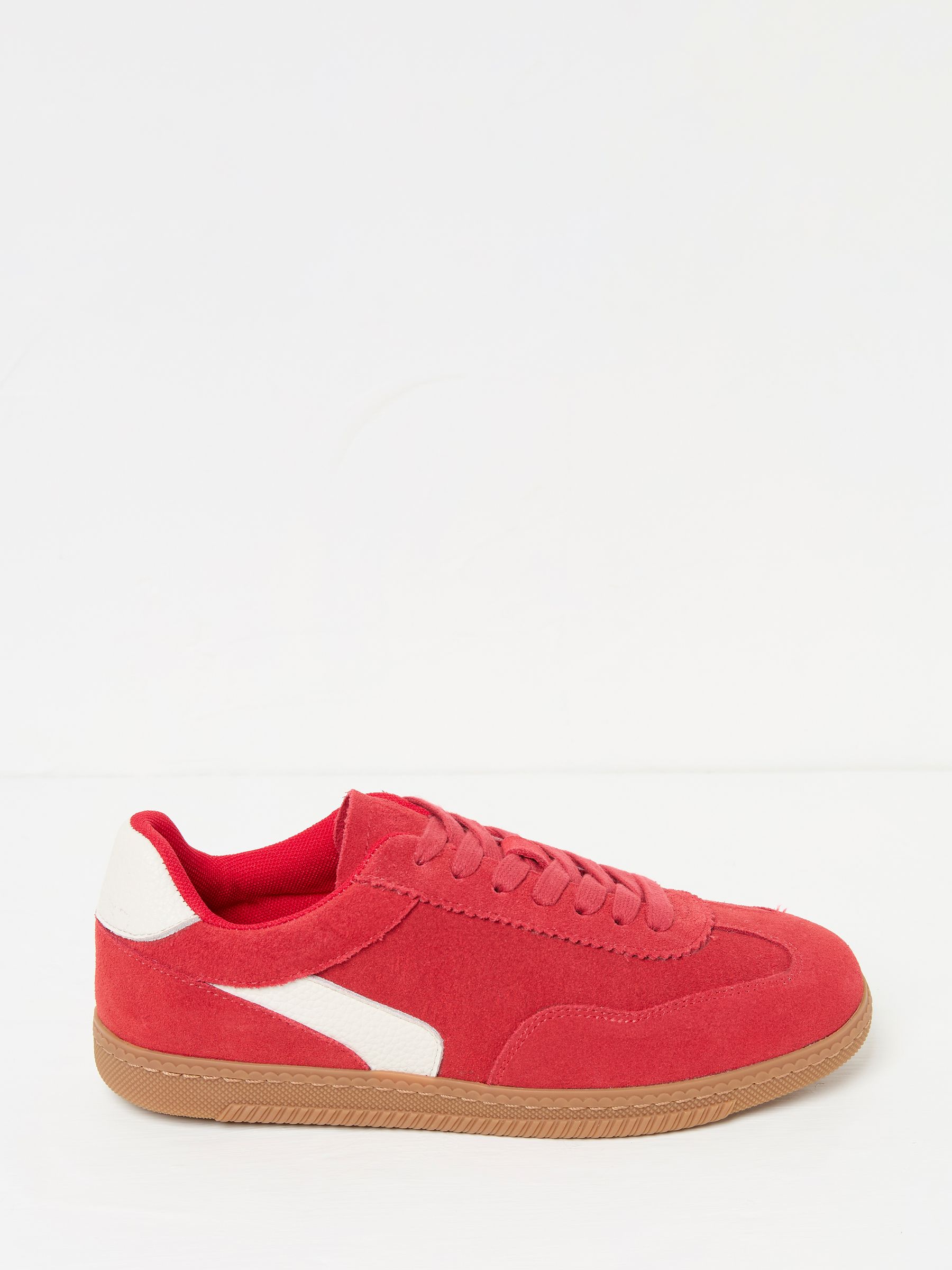 Red Fia Retro Trainer - Image 1 of 3
