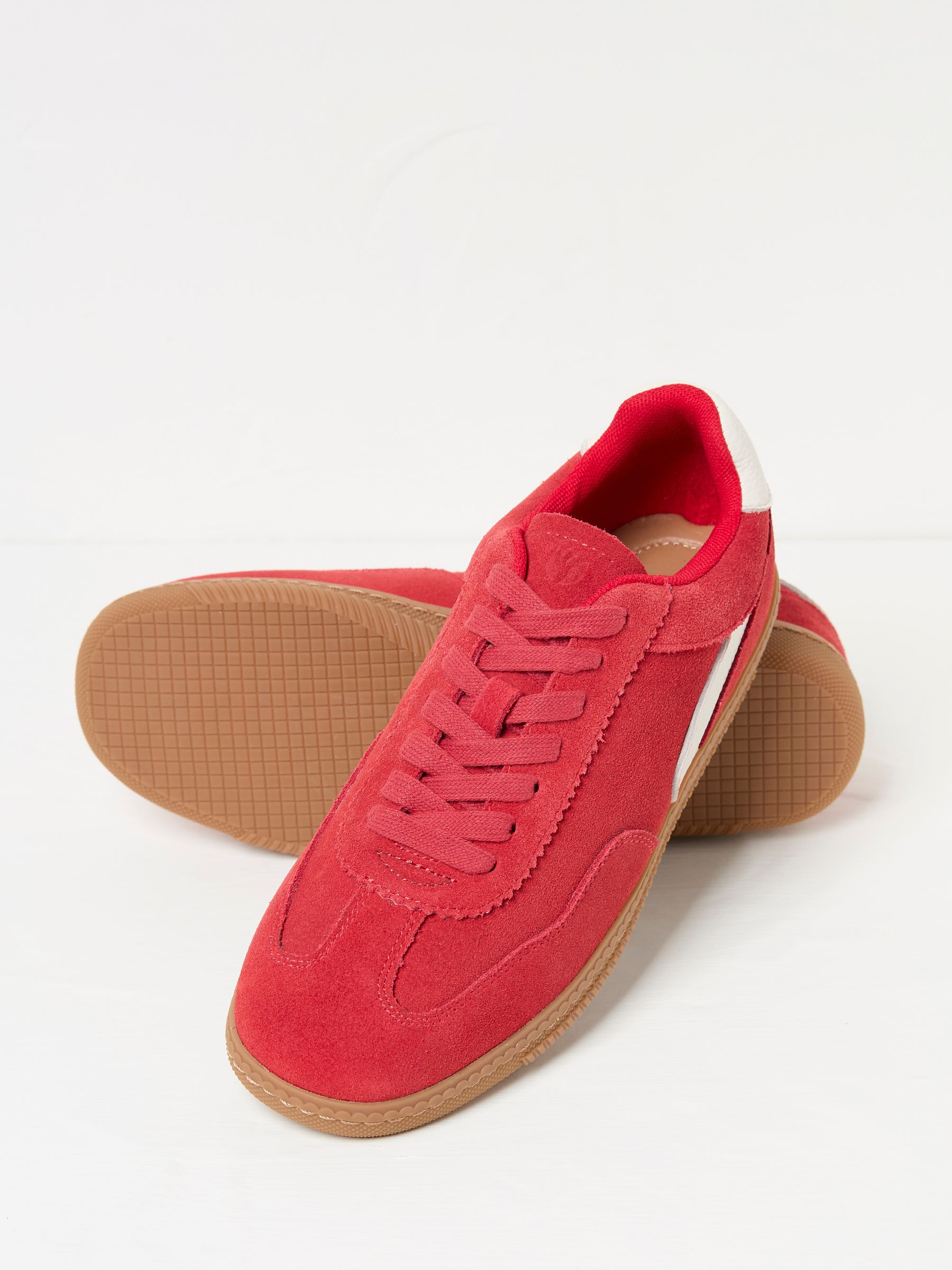 Red Fia Retro Trainer - Image 3 of 3
