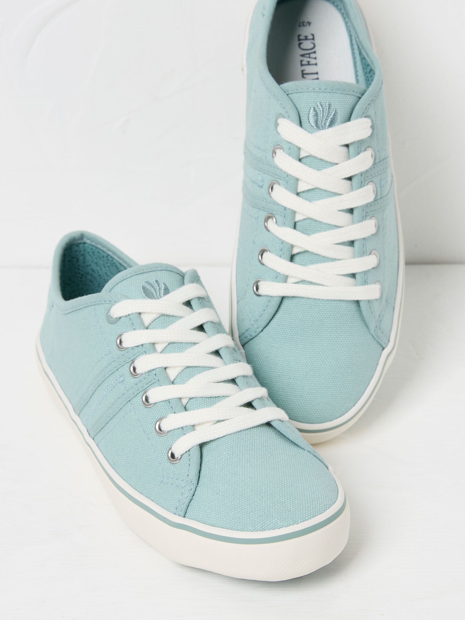 Green Haze Lola Canvas Trainers - Image 2 of 3