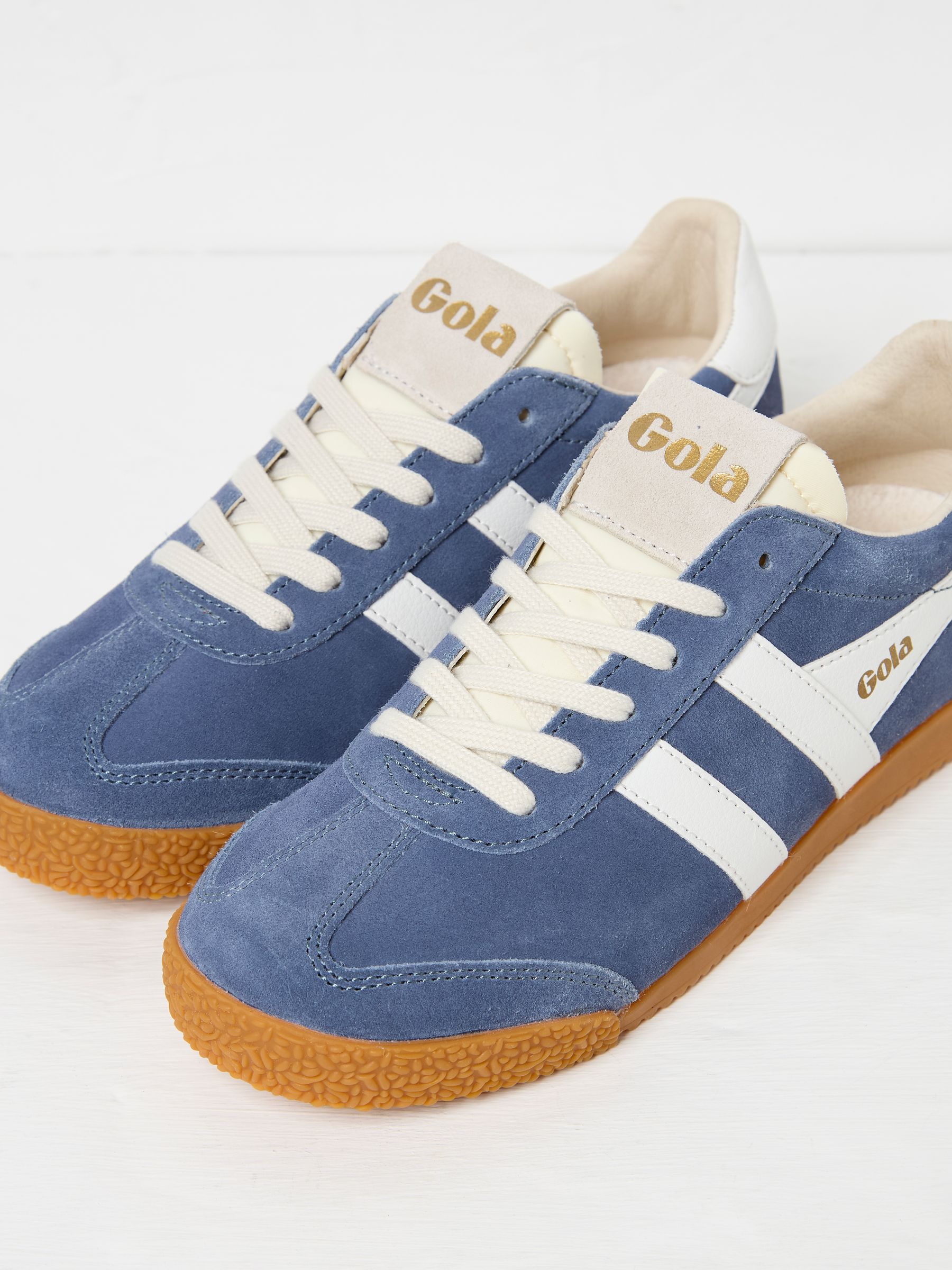 Dark Blue Elan Trainers - Image 3 of 3