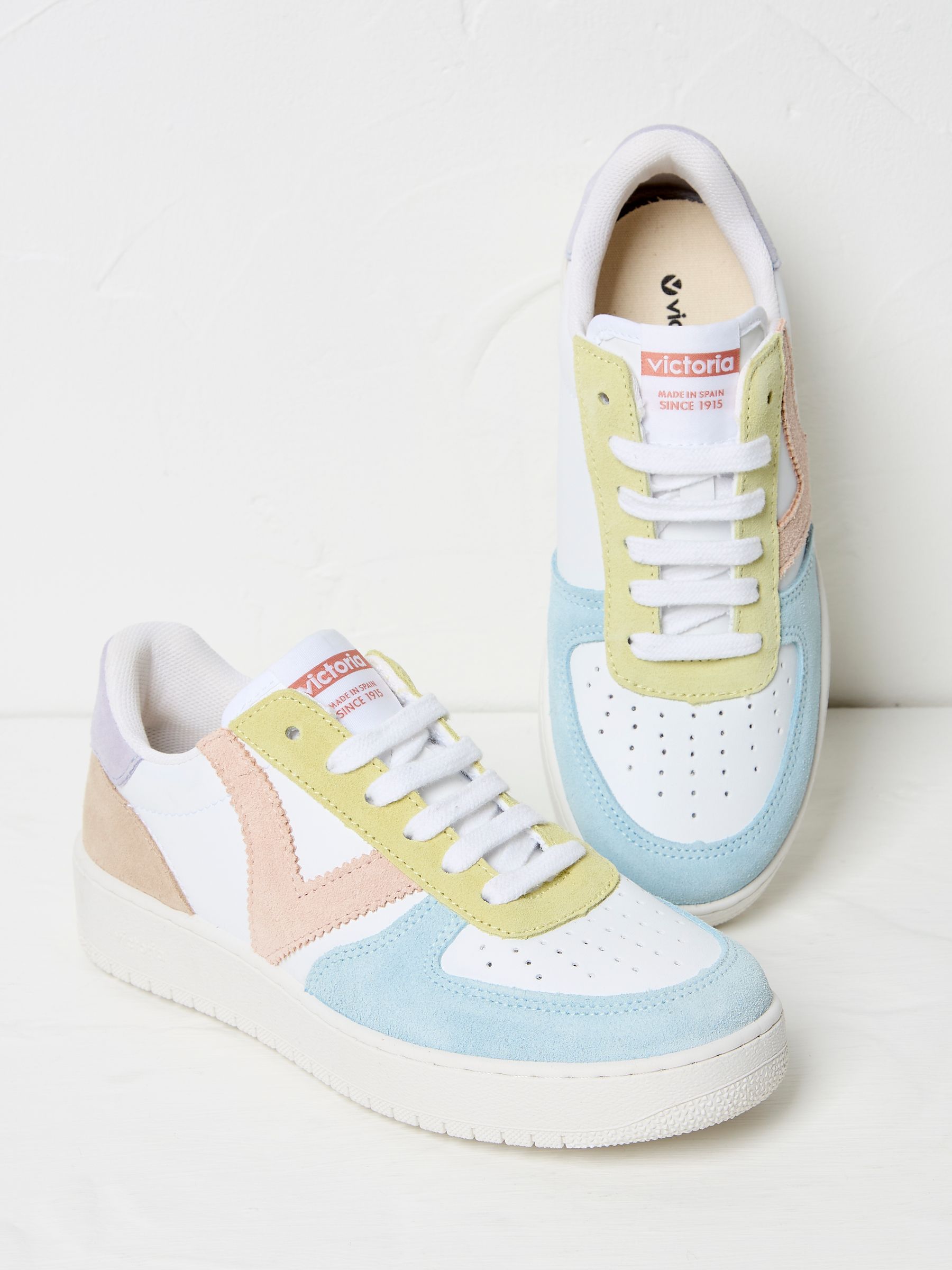 Victoria Madrid Blue Multi Trainers - Image 2 of 3