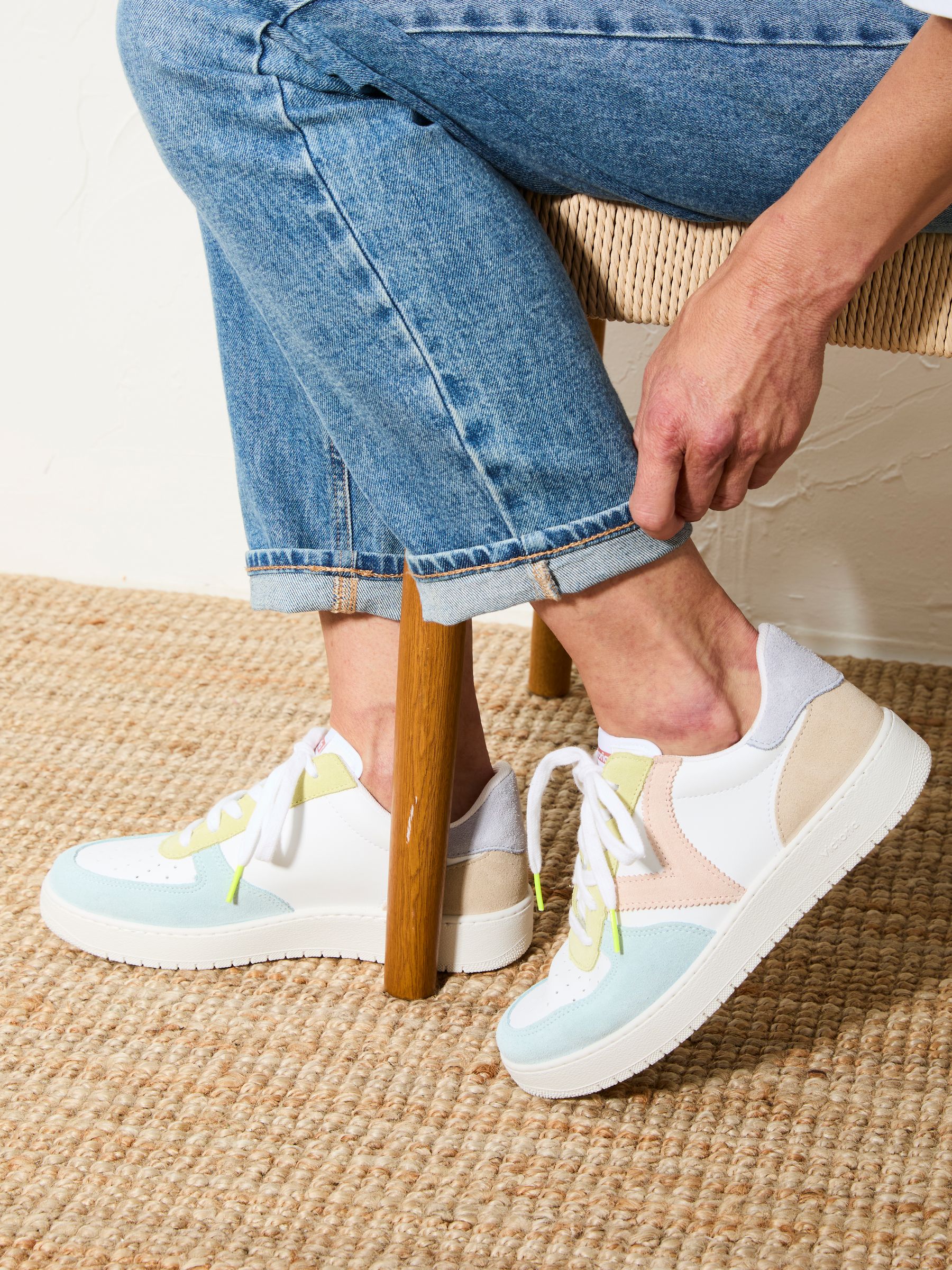 Victoria Madrid Blue Multi Trainers - Image 5 of 6