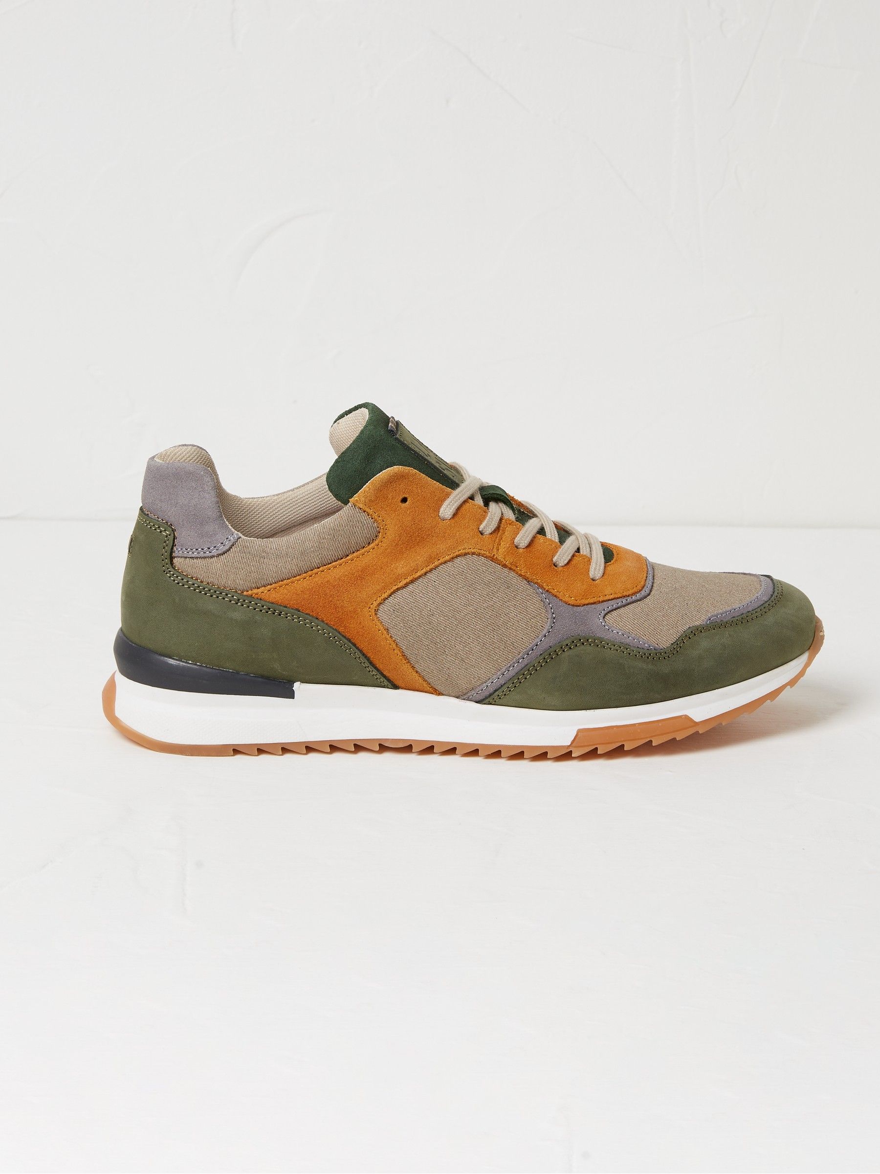 Oakes Green Leather Trainers - Image 1 of 3