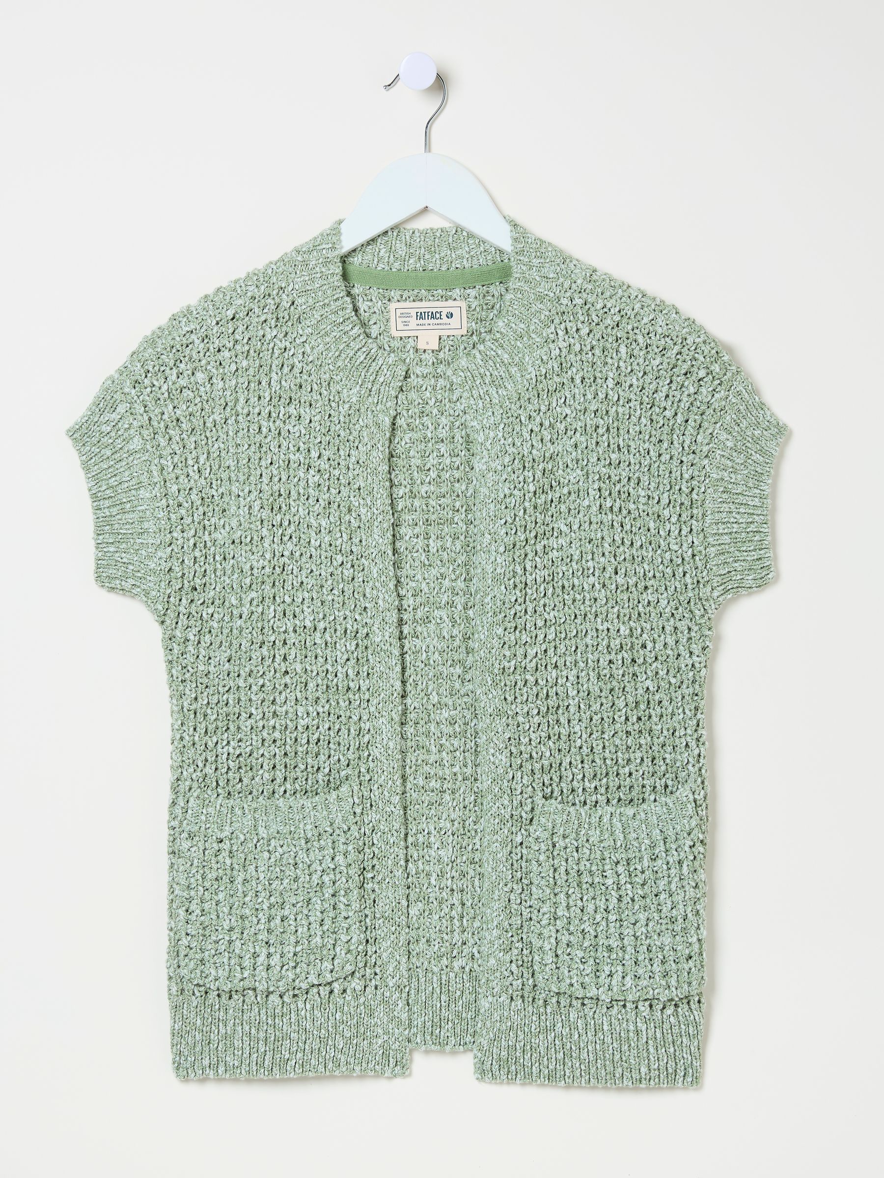 Erika Green Knitted Kimono Cardigan | FatFace