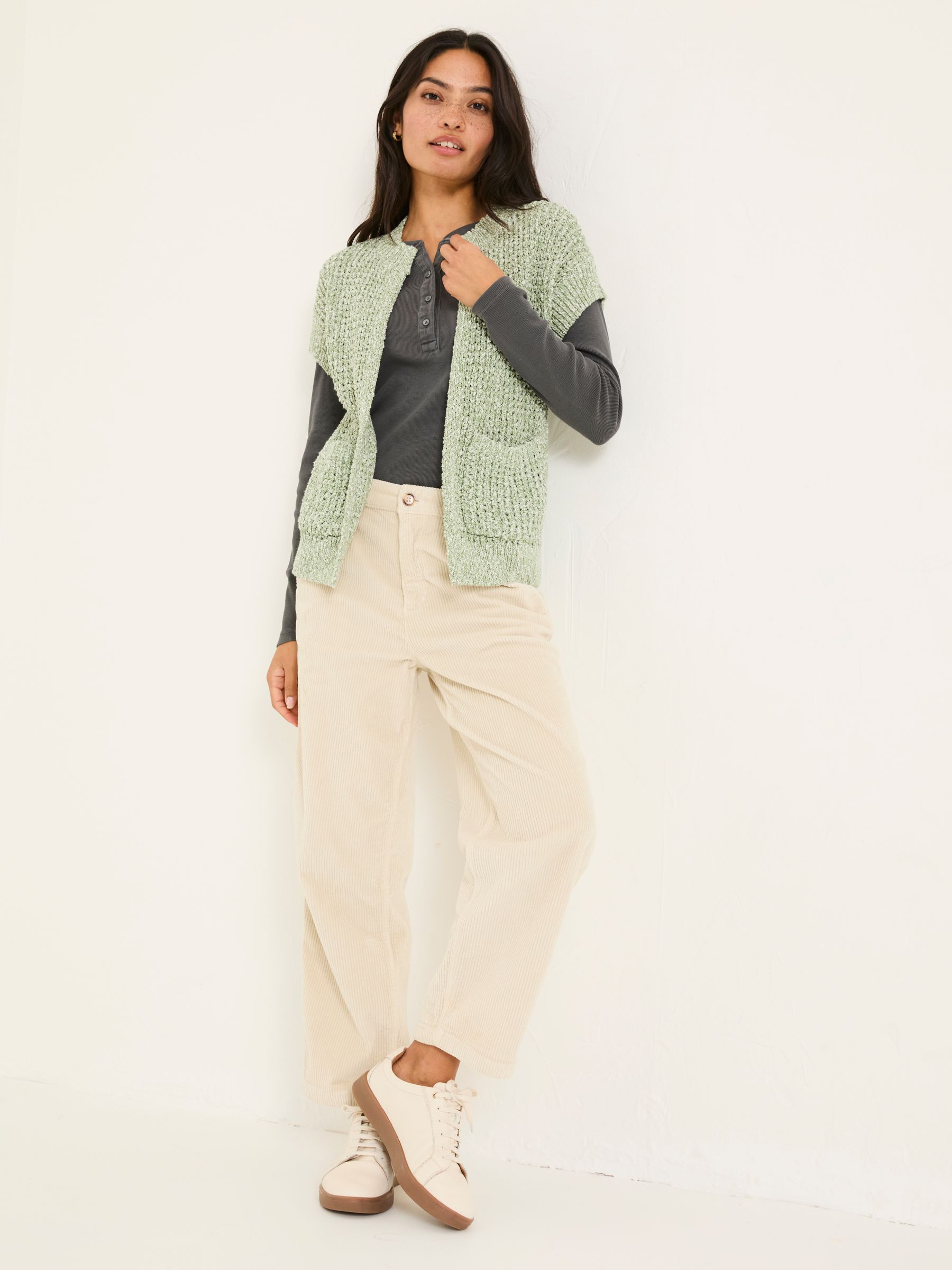 Erika Green Knitted Kimono Cardigan - Image 7 of 10