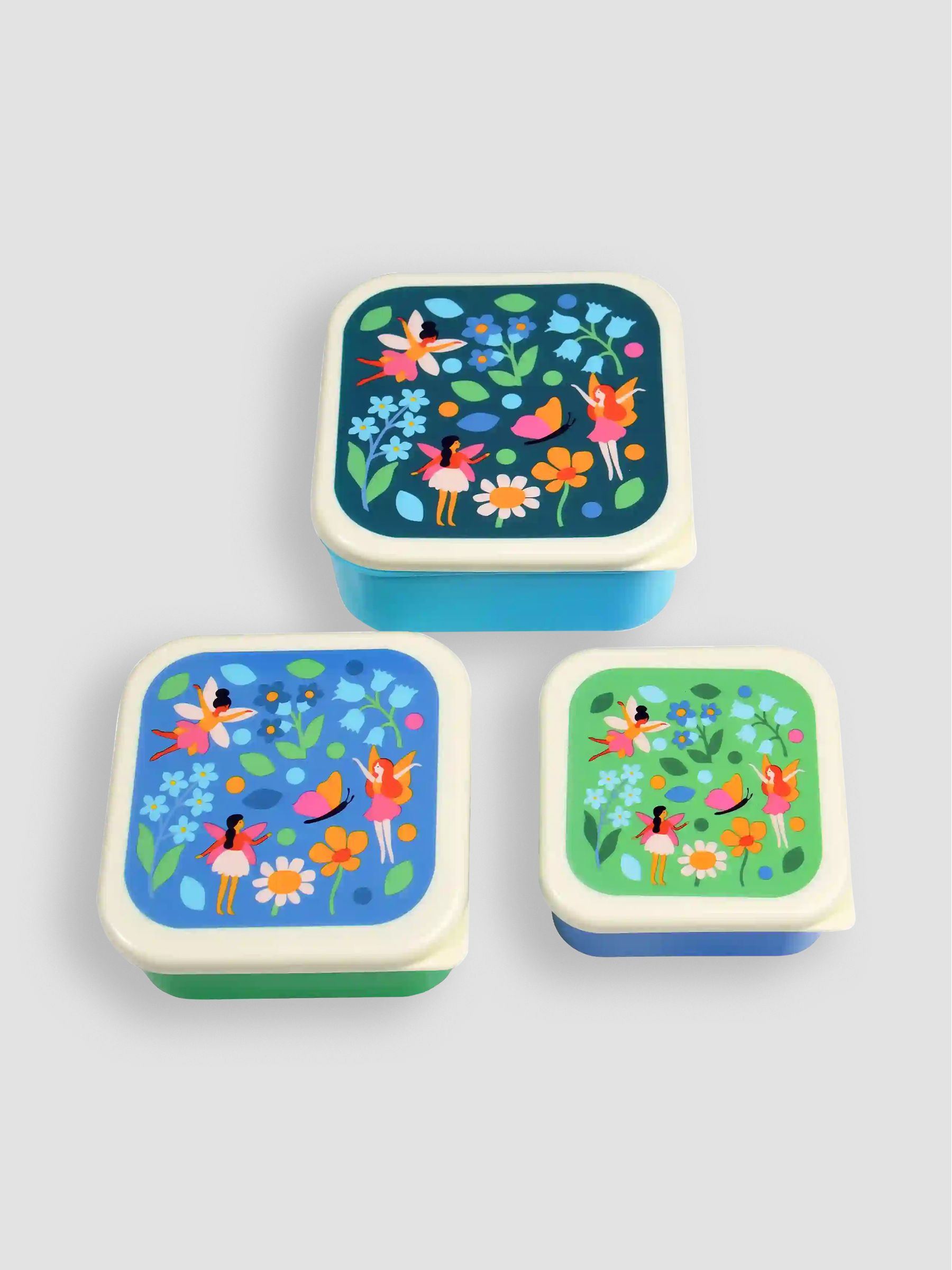 Rex London Fairies in the Garden Snack Pots 3 pack - Image 1 of 1