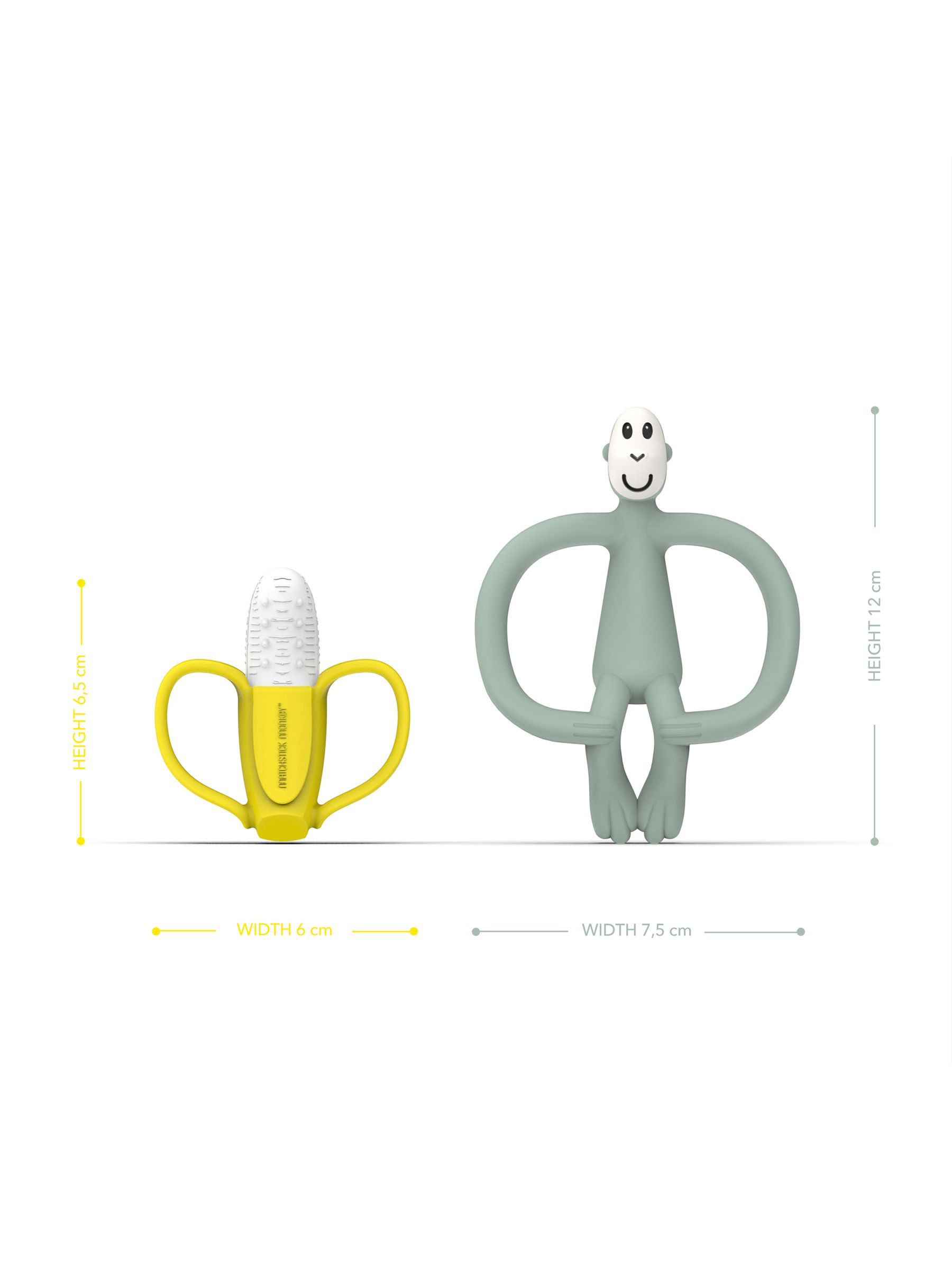 Matchstick Monkey Banana and Monkey Teether Gift Set - Image 4 of 7