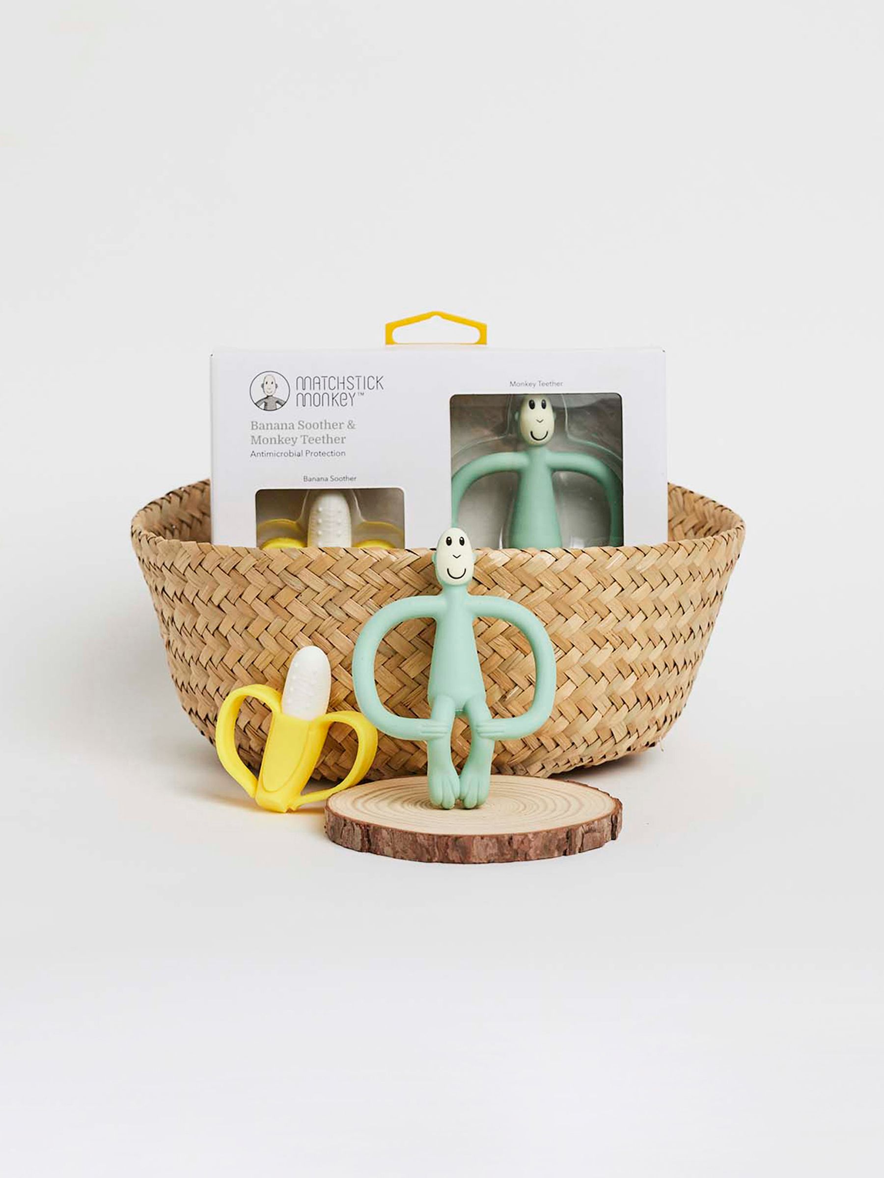 Matchstick Monkey Banana and Monkey Teether Gift Set - Image 5 of 7