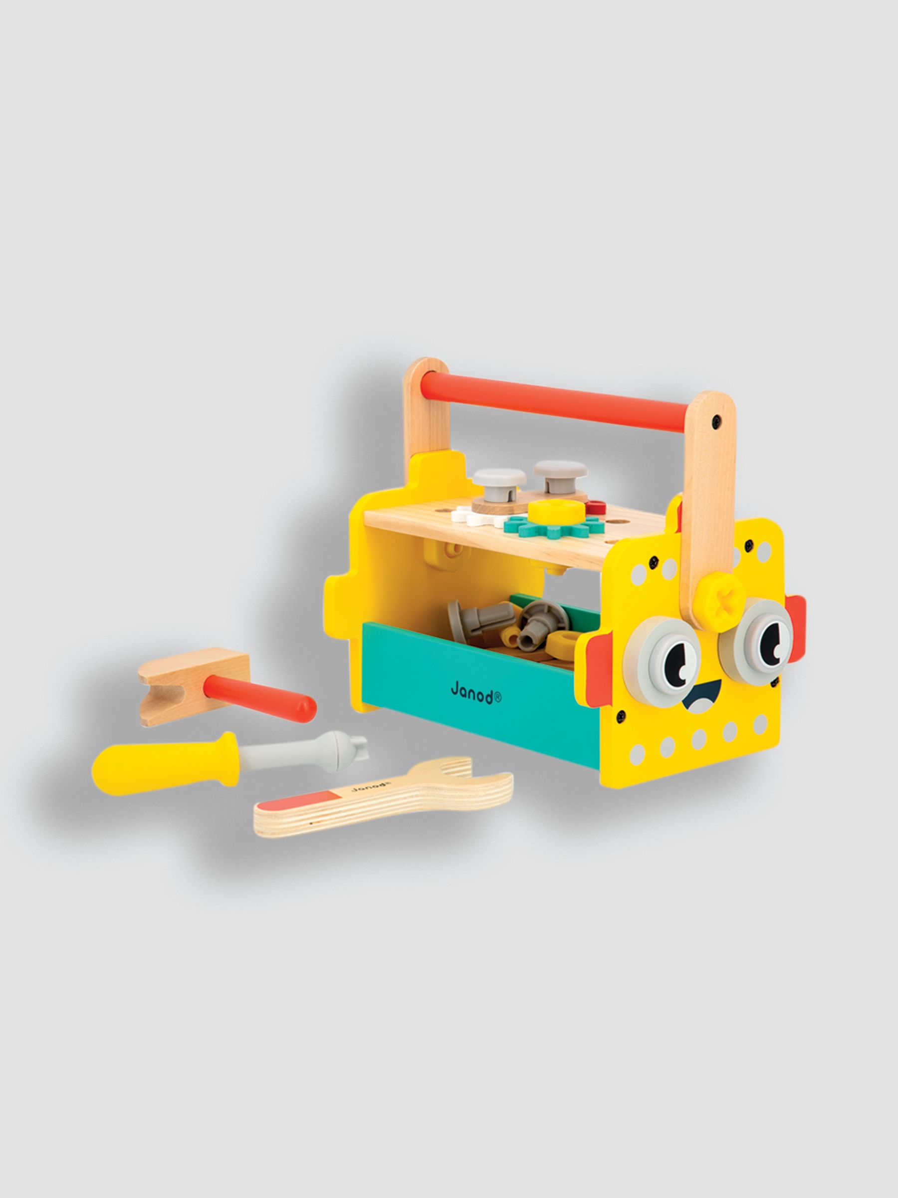 Janod Brico'Kids Robot Tool Box - Image 1 of 7