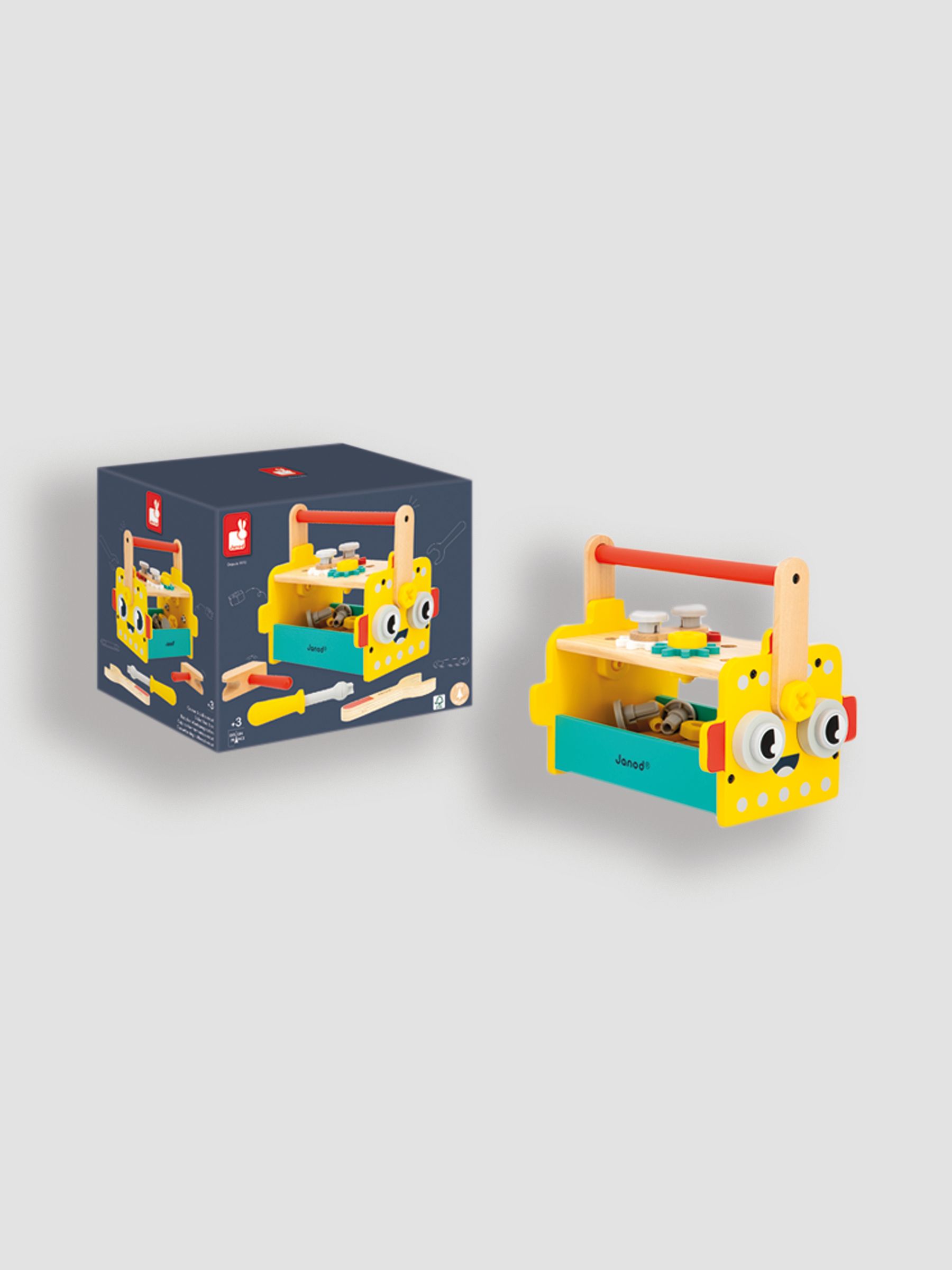 Janod Brico'Kids Robot Tool Box - Image 2 of 7
