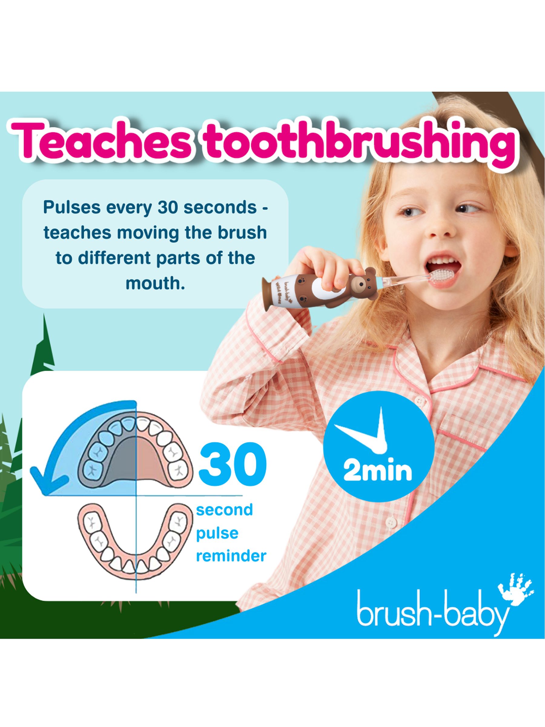 Brush Baby Bear Toothbrush - Image 6 of 6