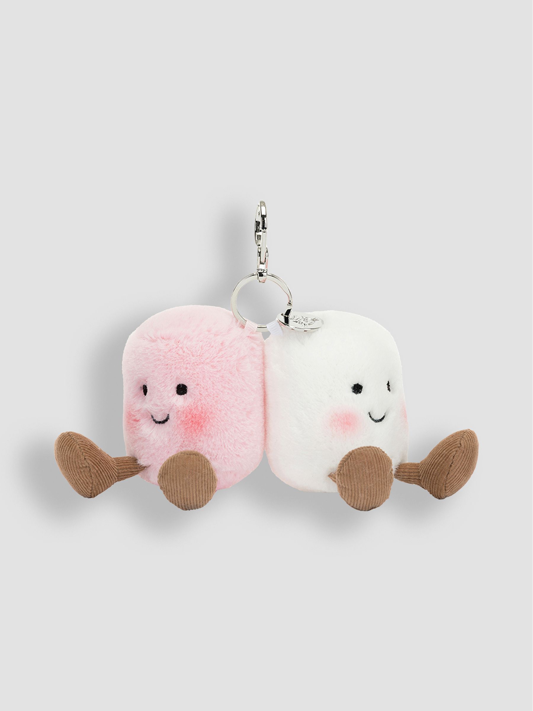 Jellycat Amuseable Pair of Marshmallows Bag Charm - Image 1 of 4