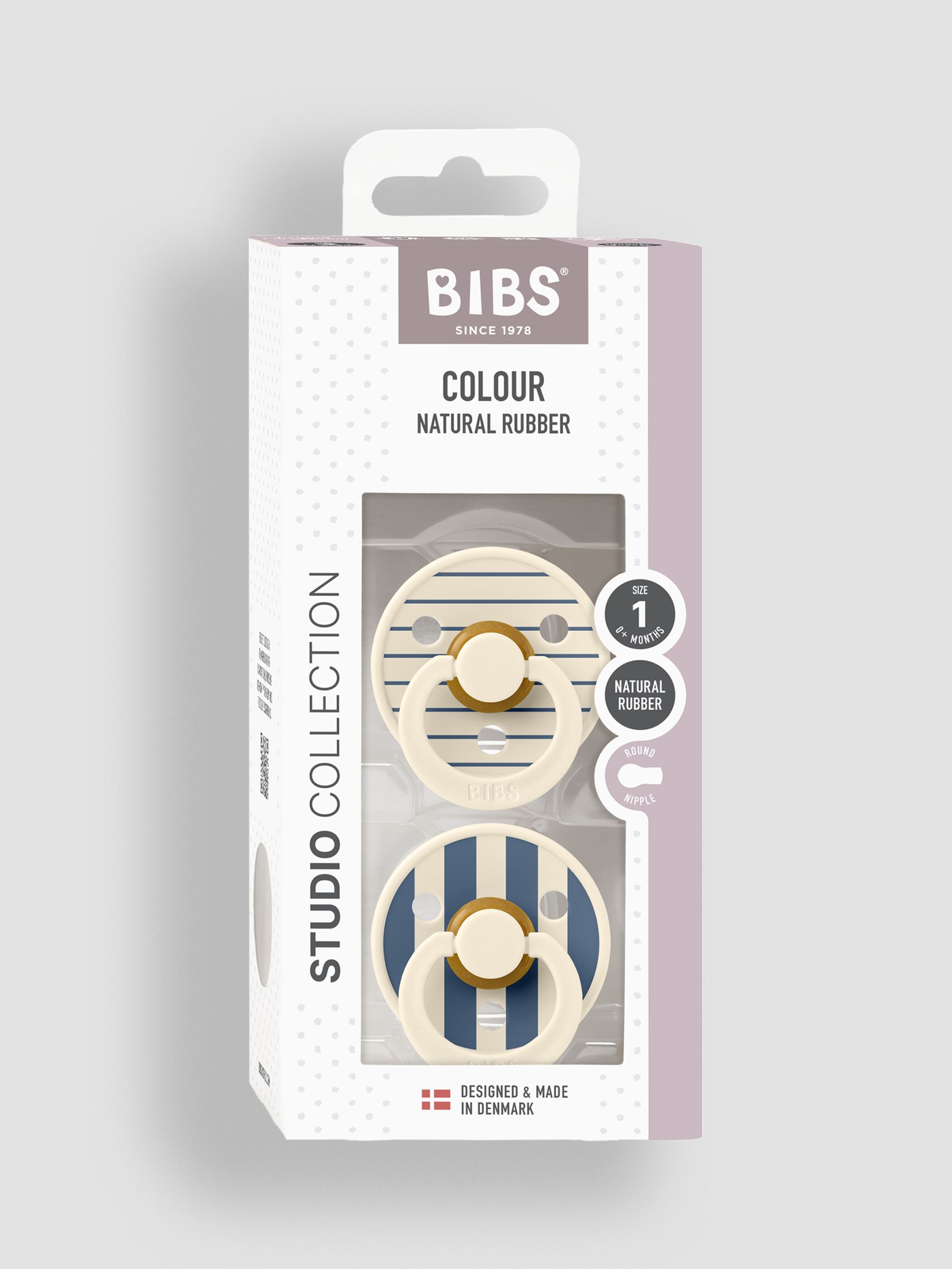 BIBS Studio 2-Pack Dummies Size 1 - Image 1 of 2