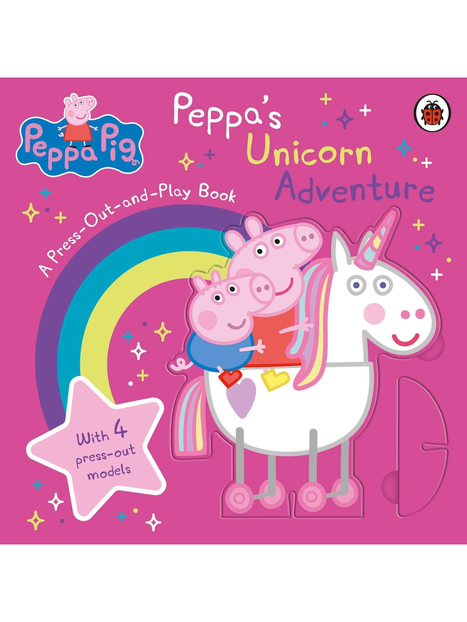 Peppa Pig: Peppa’s Unicorn Adventure Press-Out-and-Play Book - Image 1 of 1