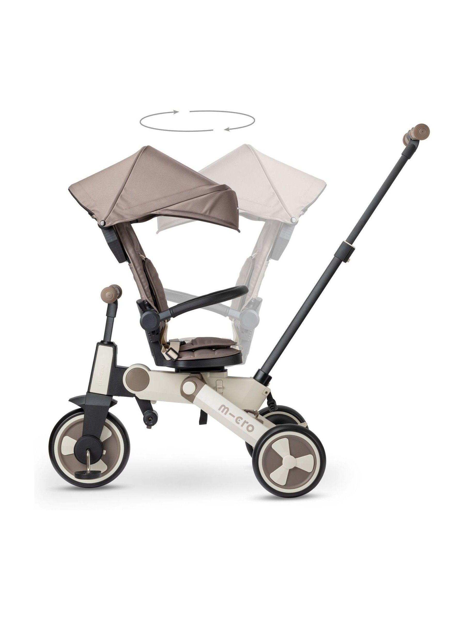 Micro Scooter 7 in 1 Trike Latte - Image 5 of 7