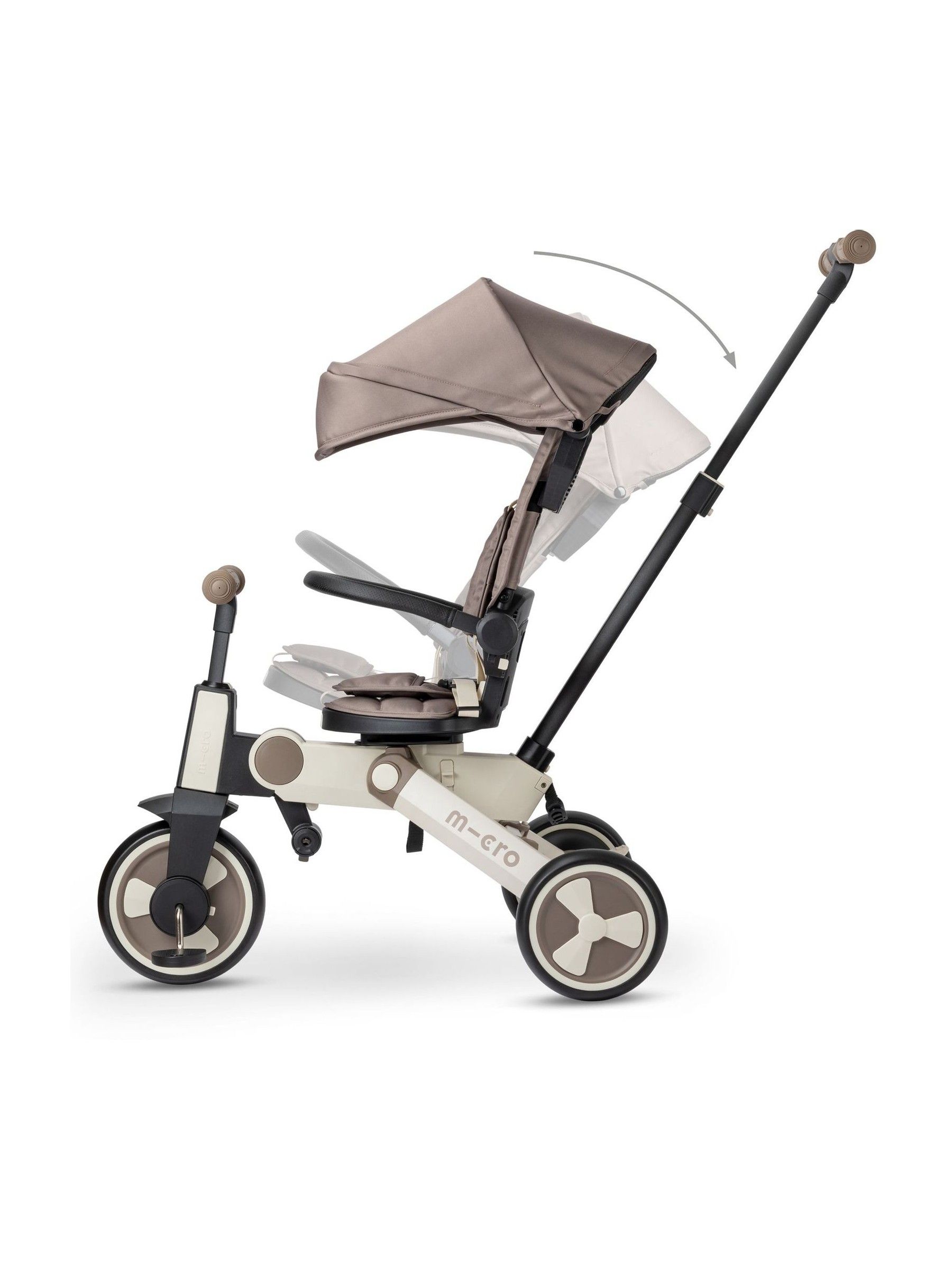 Micro Scooter 7 in 1 Trike Latte - Image 6 of 7